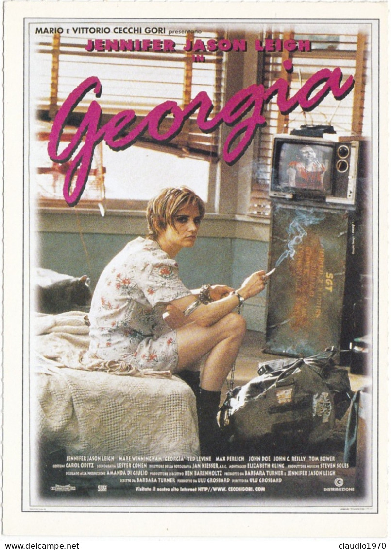 CINEMA - GEORGIA - 1995 - PICCOLA LOCANDINA CM. 14X10 - Werbetrailer