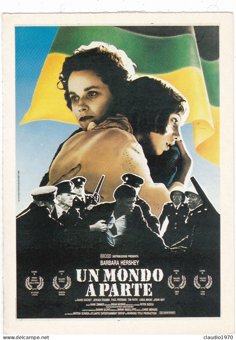 CINEMA - UN MONDO A PARTE - 1988 - PICCOLA LOCANDINA CM. 14X10 - Bioscoopreclame