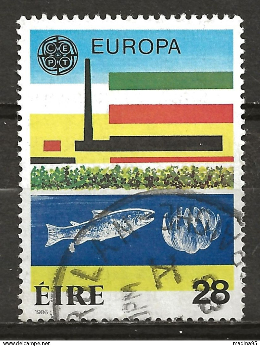 IRLANDE: Obl., N° YT 592, Europa, TB - Used Stamps