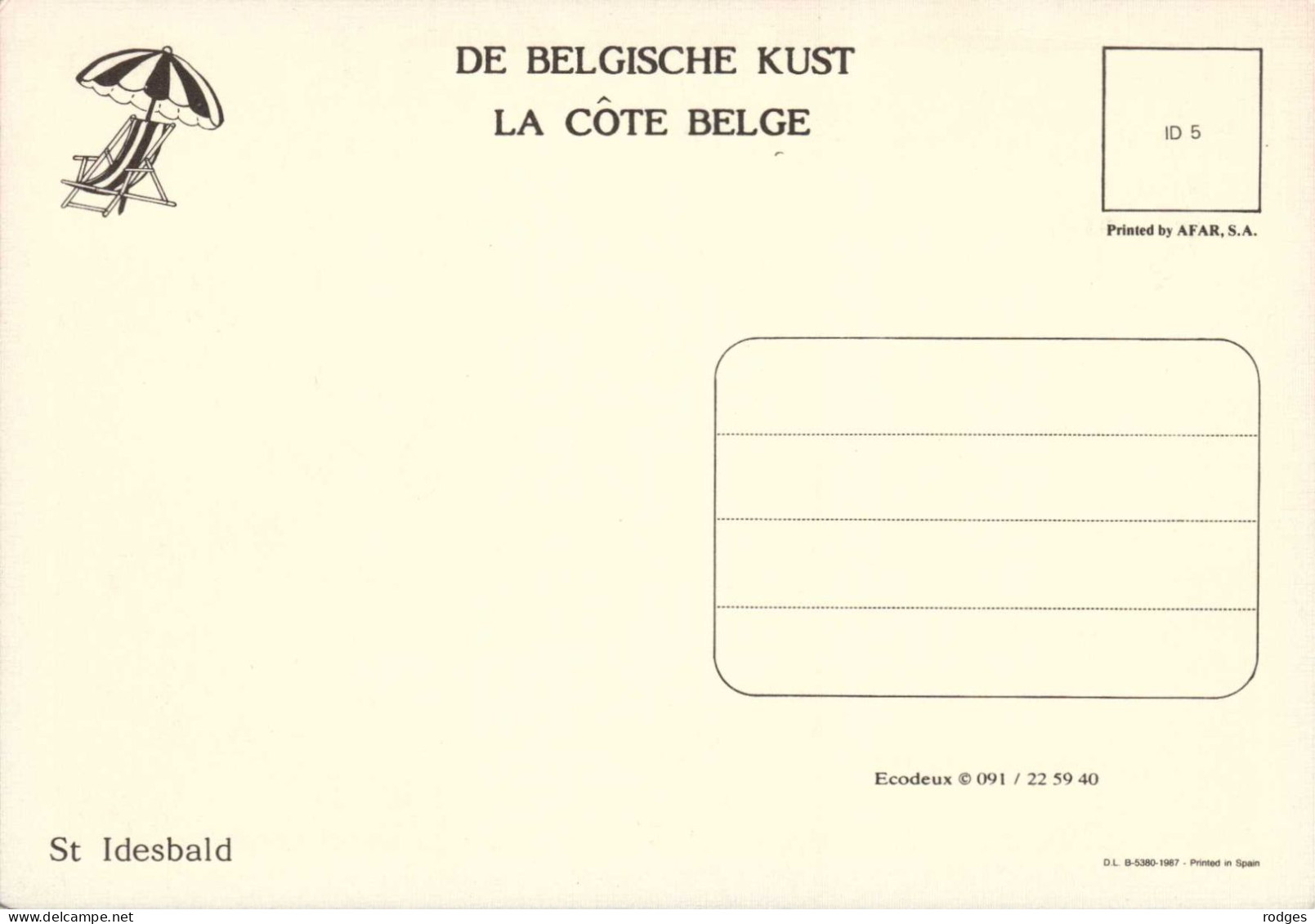 BELGIQUE , LOT de 15 cp ANVERS, SPA, LIEGE, SPEYER, St IDESBALD,BOUILLON,KOKSIJDE,GENT,DURBUY (003)