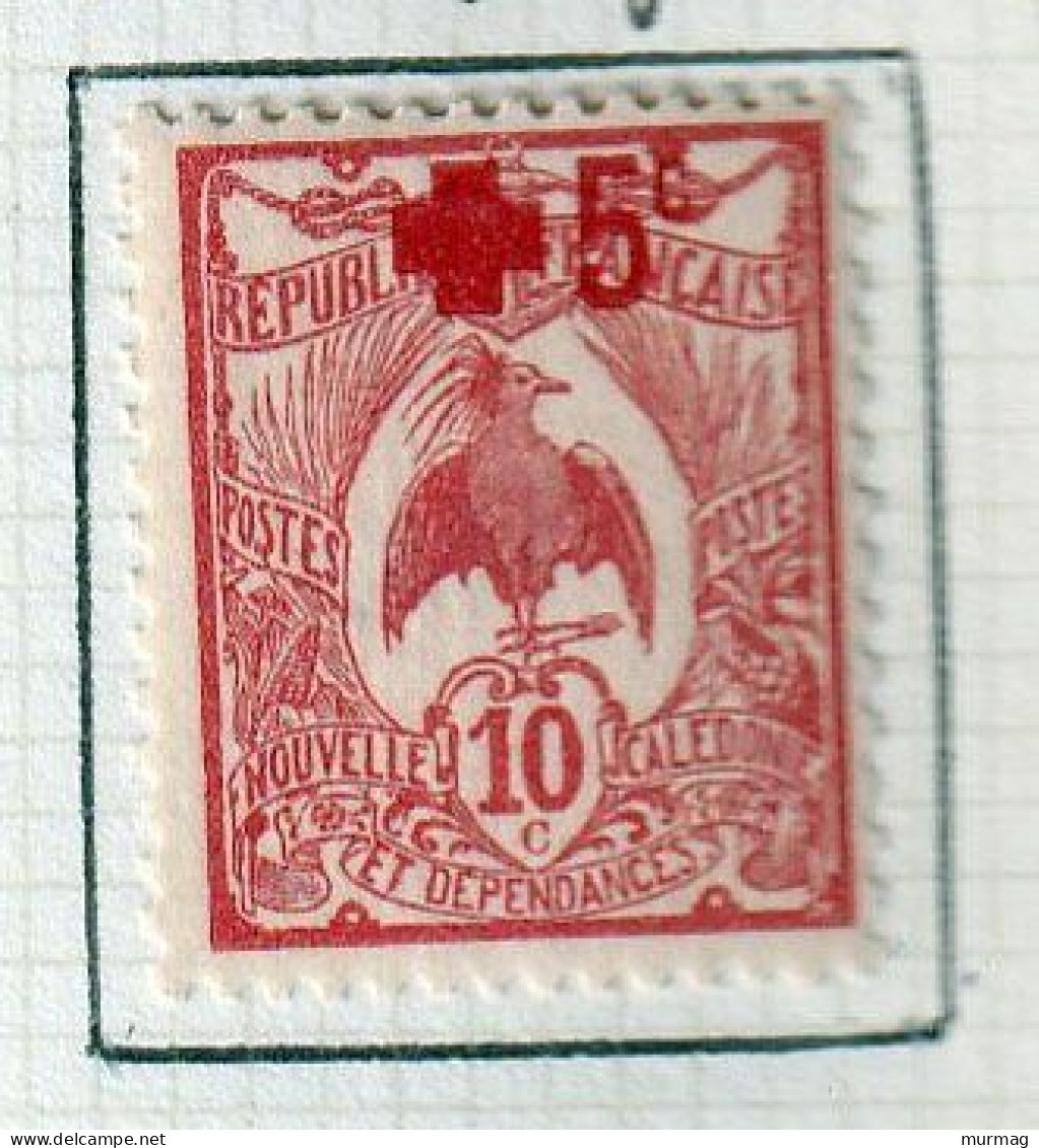 NOUVELLE CALEDONIE - Aigle, Au Profit De La Croix-Rouge - Y&T N° 111 - 1915 - MH - Neufs
