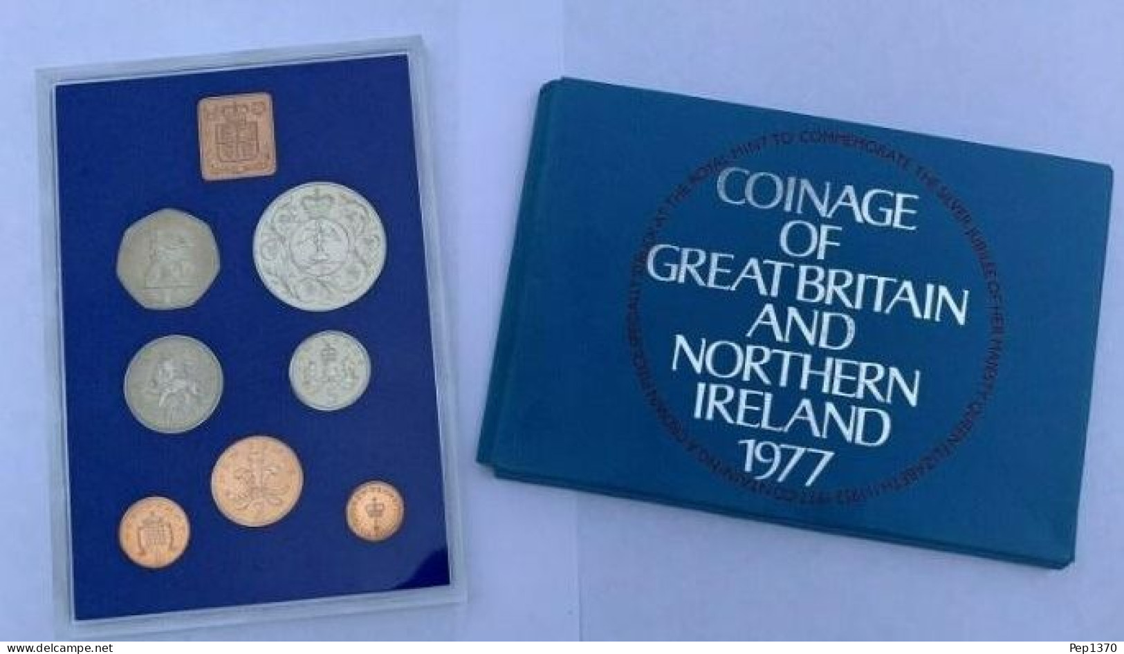 COINAGE OF GREAT BRITAIN & NORTHERN IRELAND 1977 - Mint Sets & Proof Sets