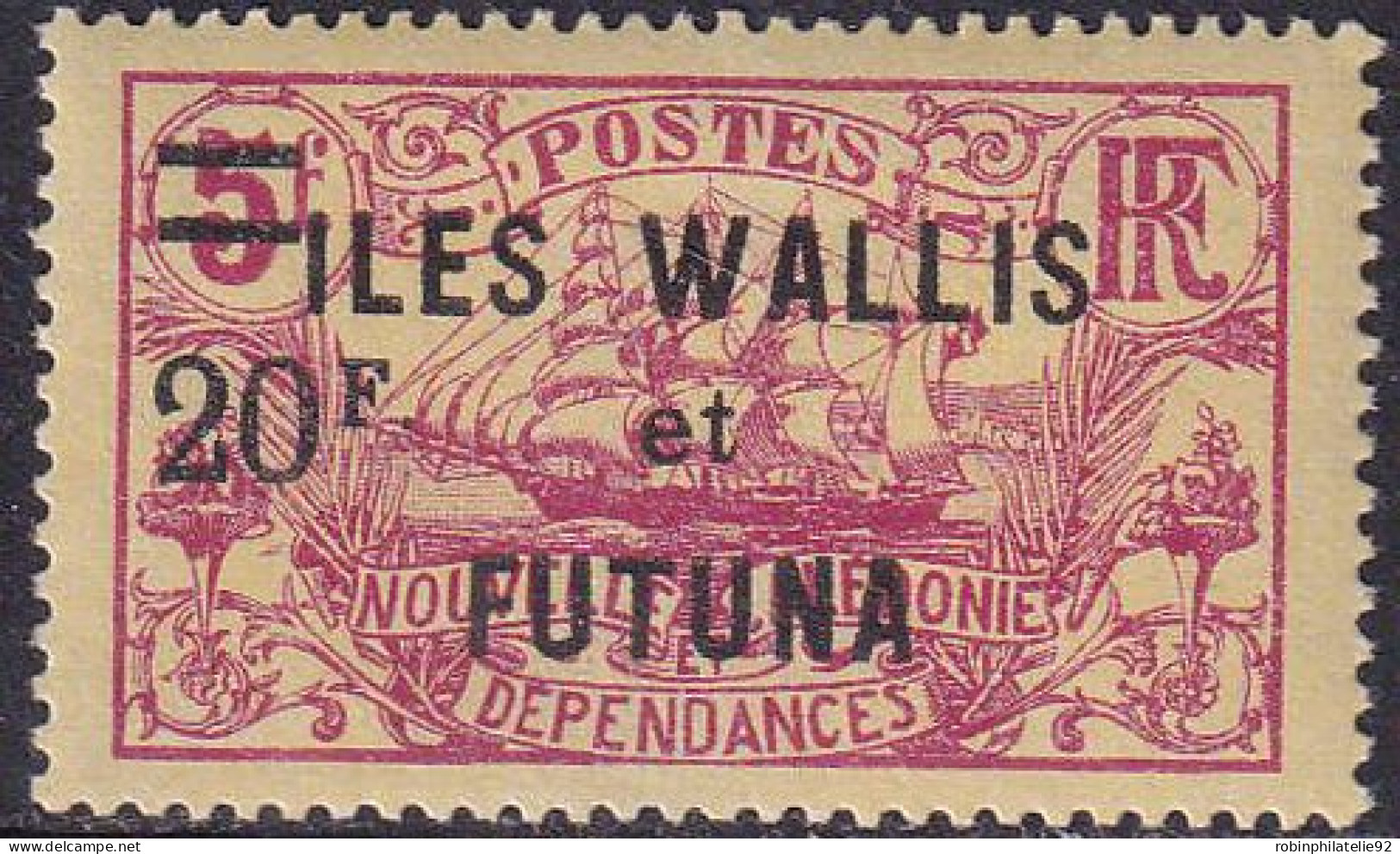 Wallis Et Futuna   N°30/39  10 Valeurs Qualité:* - Ongetande, Proeven & Plaatfouten