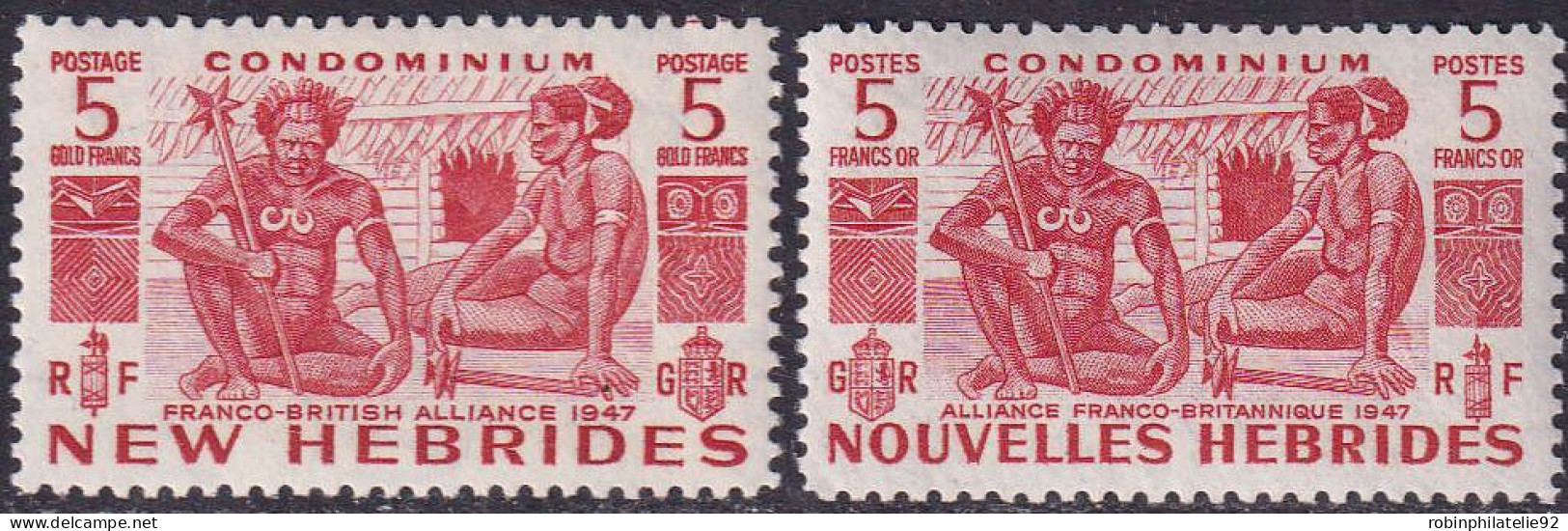 Nouvelles Hébrides  N°144/165  22 Valeurs Qualité:* - Other & Unclassified