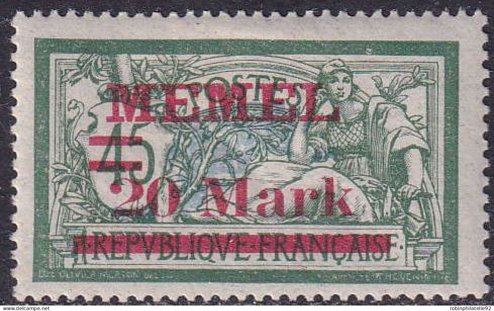 Memel  N°18/37(sauf 34)  19 Valeurs Qualité:* - Unused Stamps