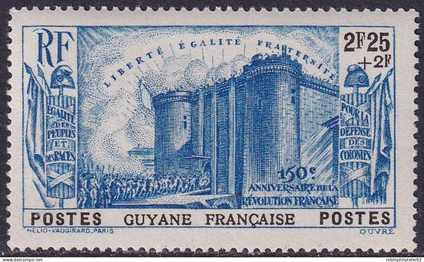 Guyane  N°152/156  Révolution 5 Valeurs Qualité:** - Other & Unclassified