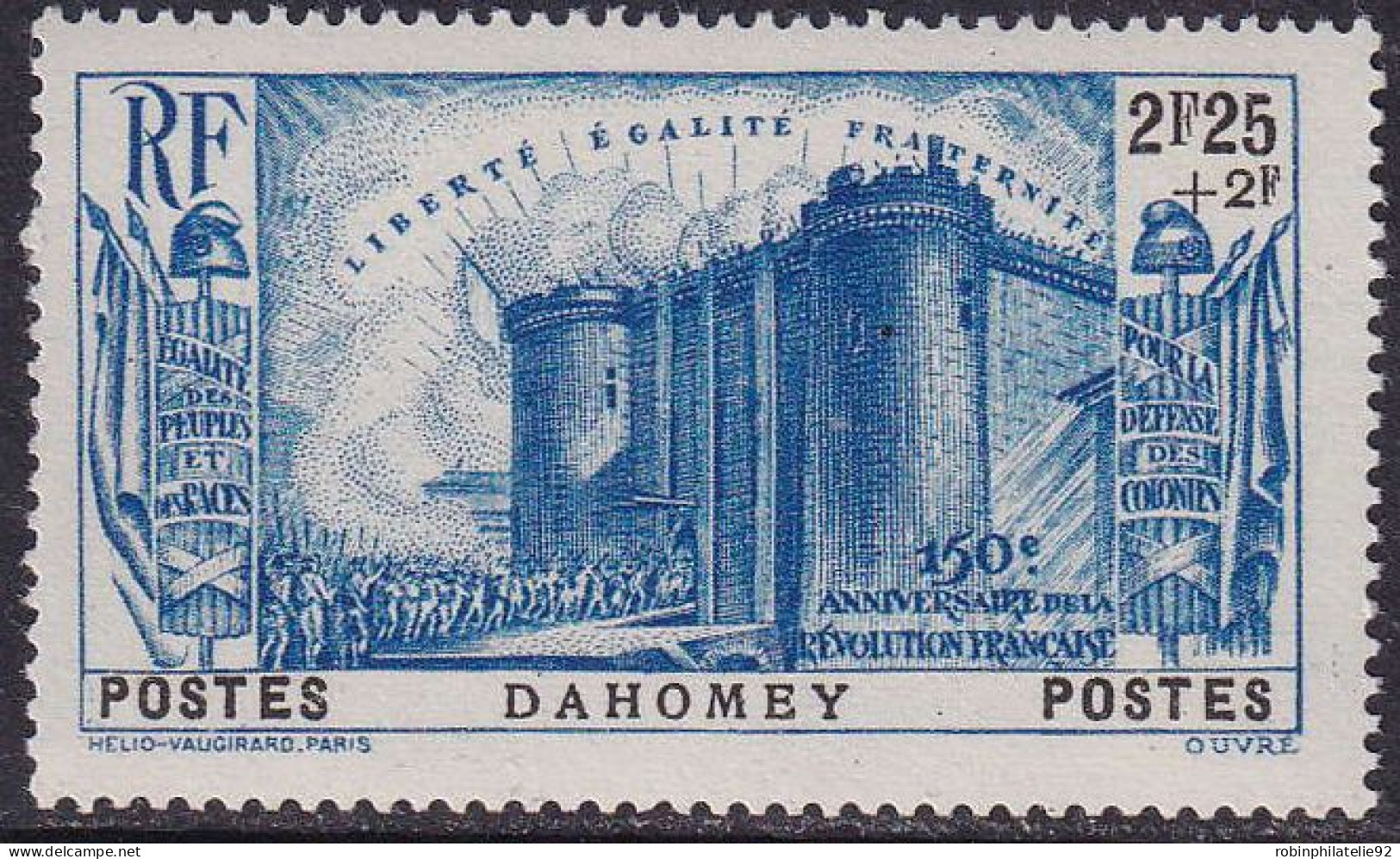 Dahomey  N°115/119  Révolution 5 Valeurs Qualité:** - Autres & Non Classés