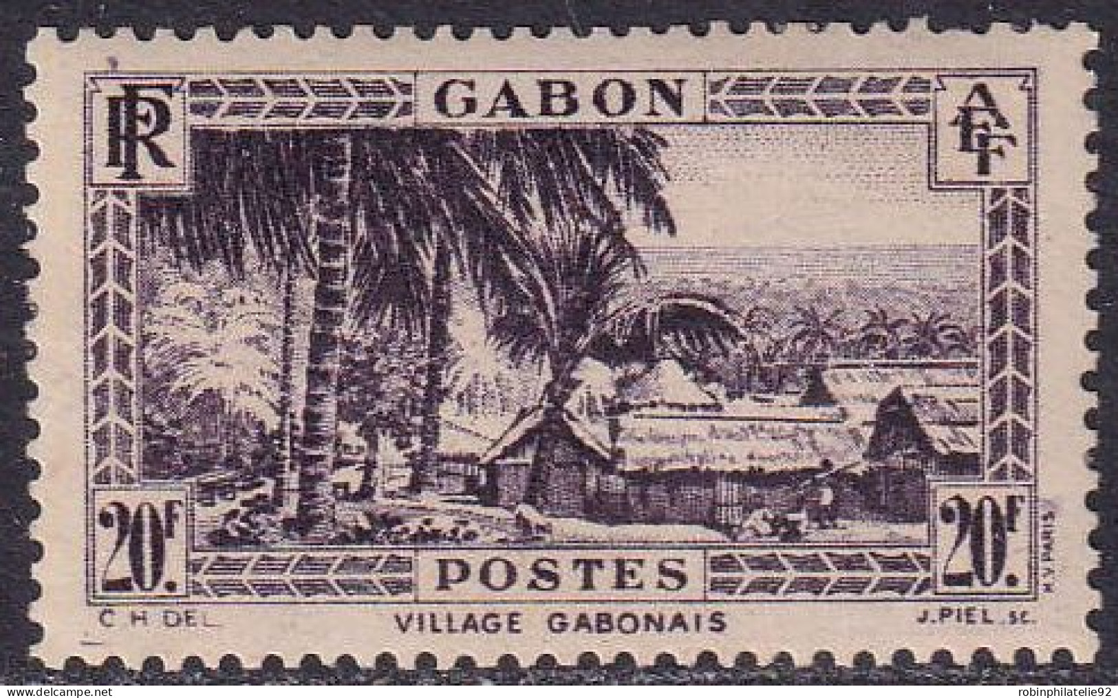 Gabon  N°125/146  24 Valeurs Qualité:* - Autres & Non Classés