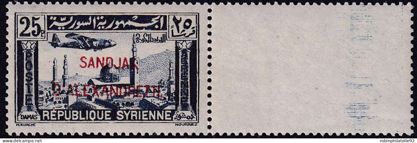 Alexandrette Poste Aérienne N°1 à 8 8 Valeurs Qualité:** - Unused Stamps