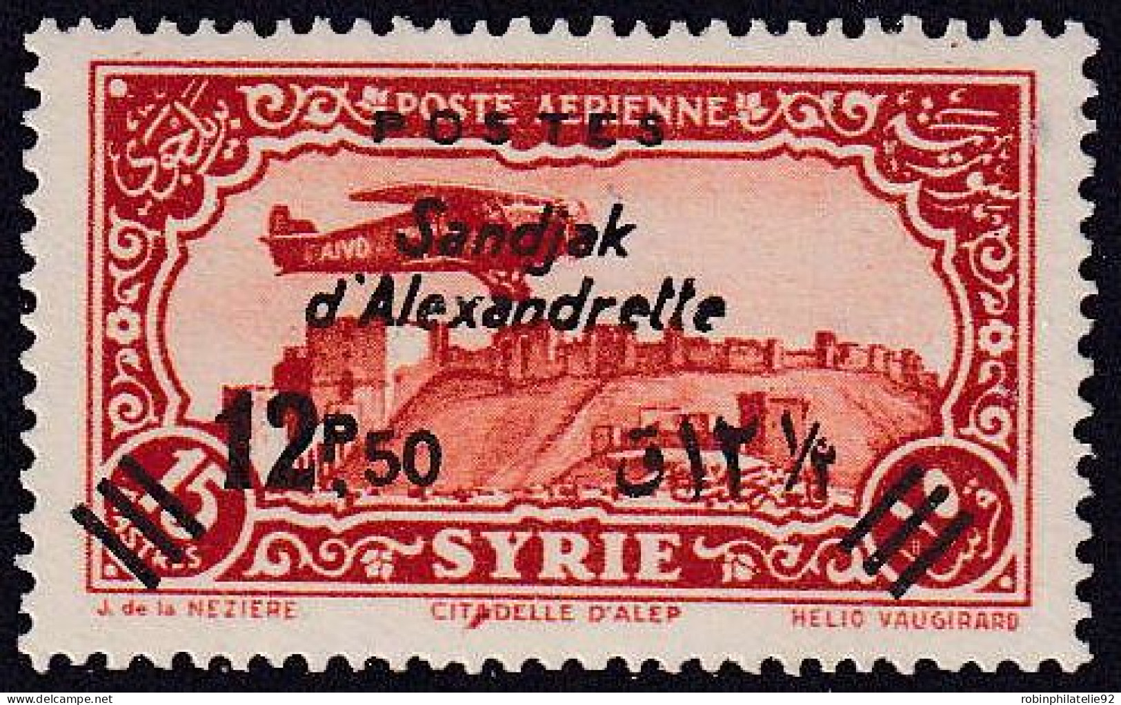 Alaouites Poste Aérienne N°1 à 12 12 Valeurs Bdf Qualité:** - Unused Stamps