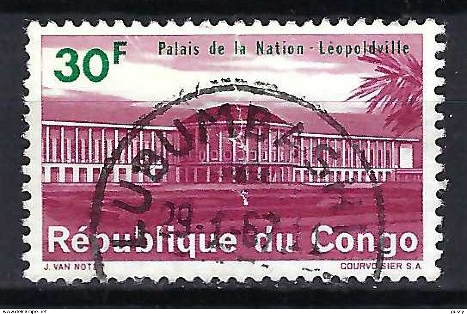 CONGO KINSHASA: TP Obl. CAD "LUMUMBASHI" - Usati