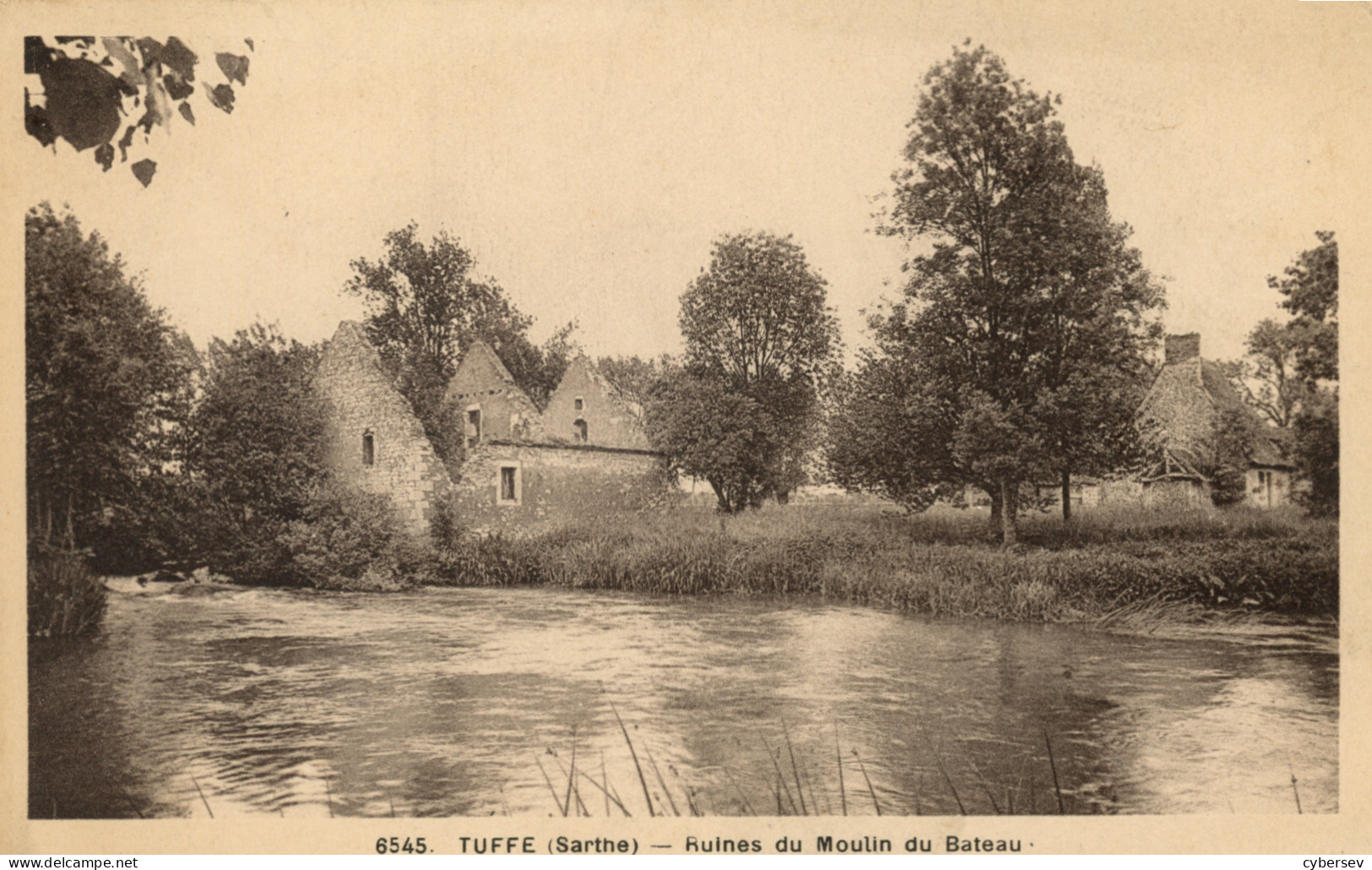 TUFFE - Ruines Du Moulin Du Bateau - Tuffe