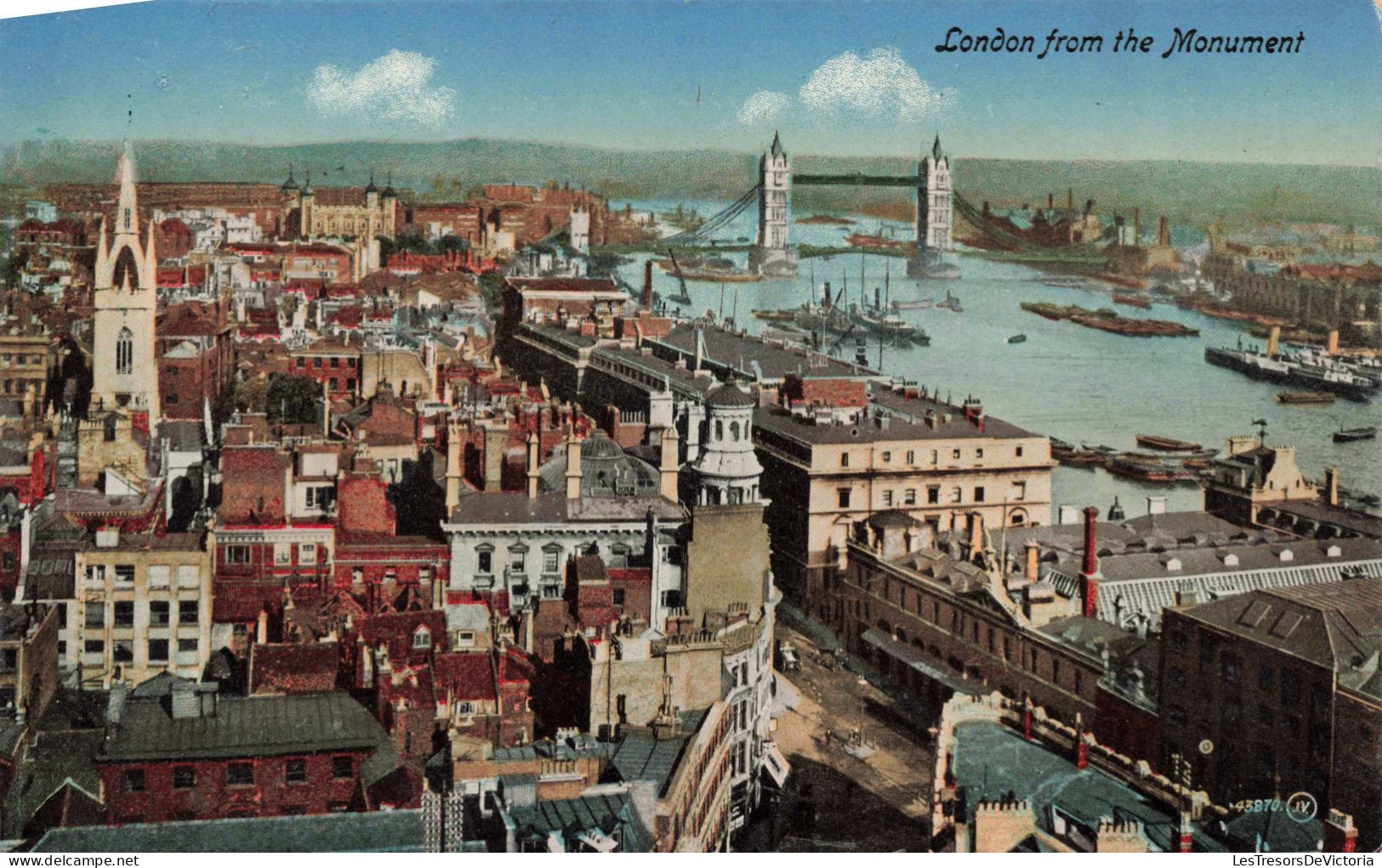 ANGLETERRE - London - London From The Monument - Carte Postale Ancienne - Otros & Sin Clasificación