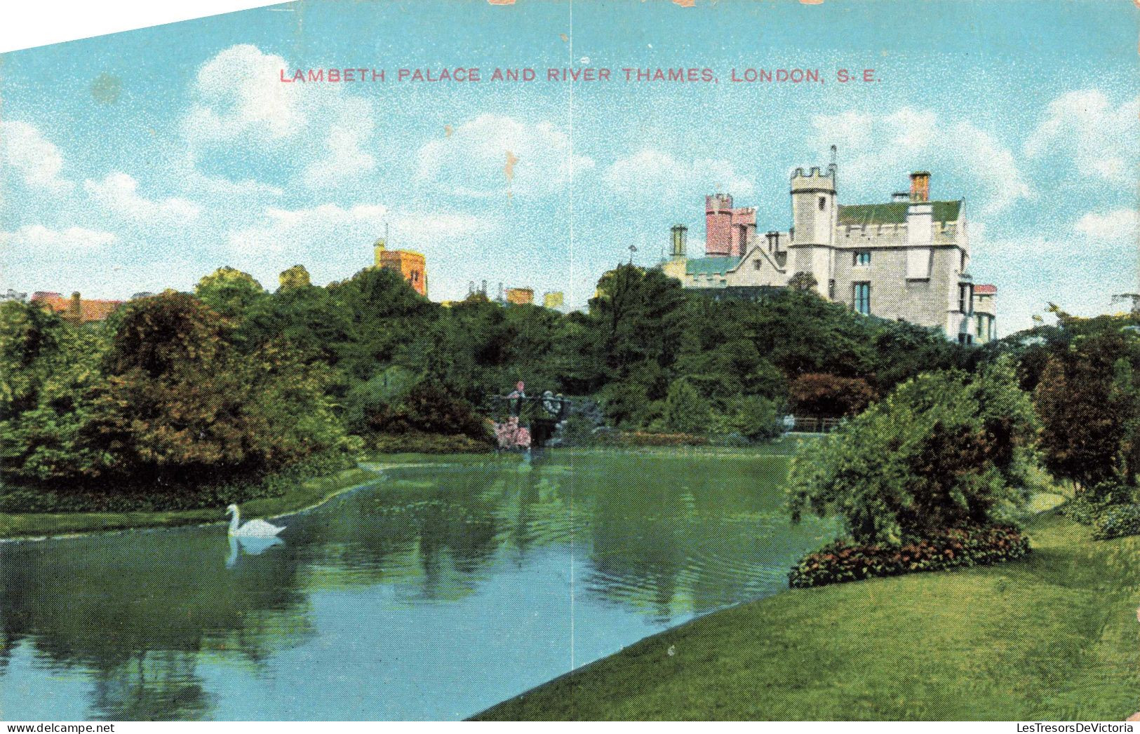 ANGLETERRE - London - Lambeth Palace And River Thames - Carte Postale Ancienne - Otros & Sin Clasificación