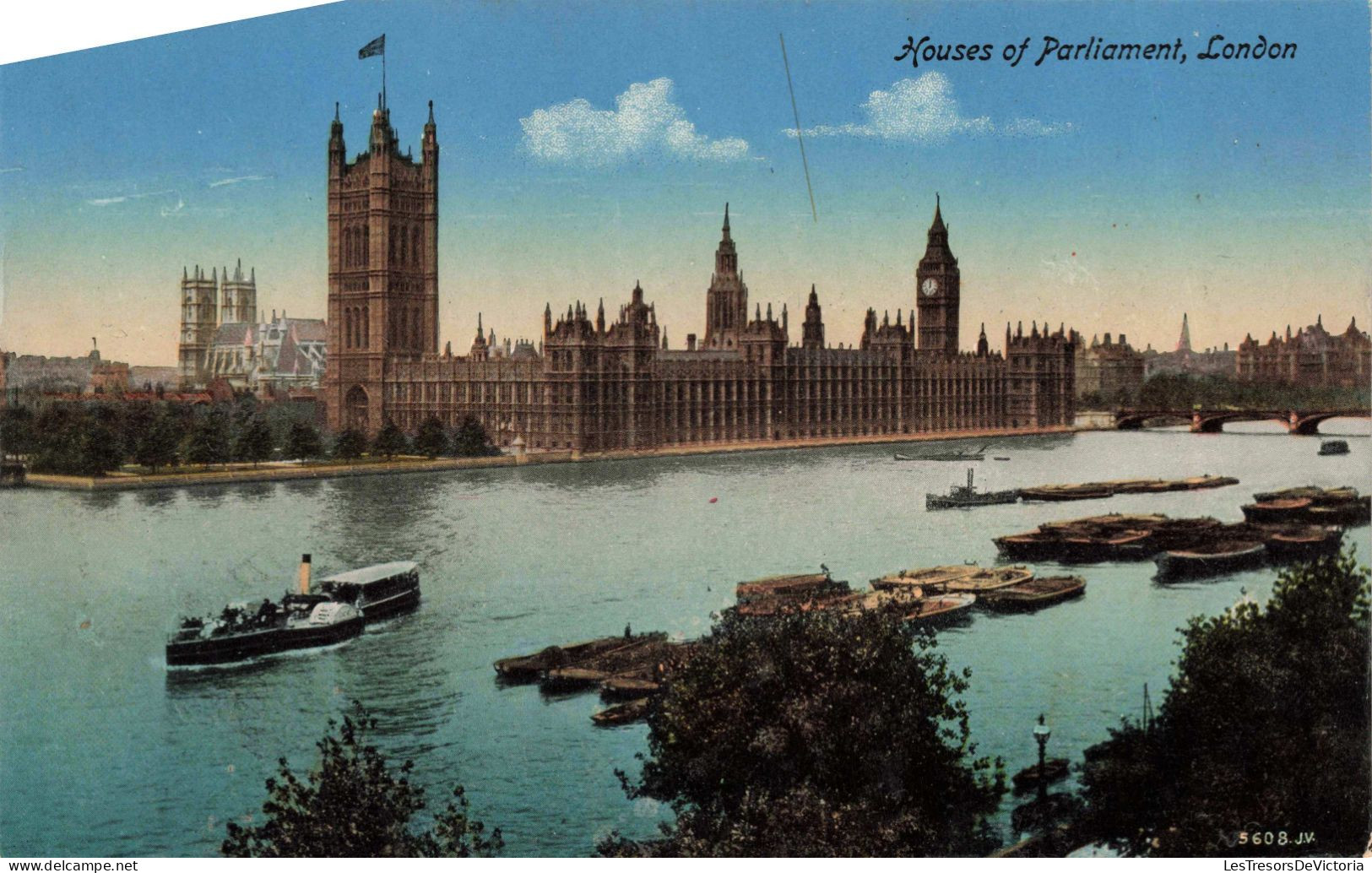 ANGLETERRE - London - House Of Parliament - Carte Postale Ancienne - Houses Of Parliament