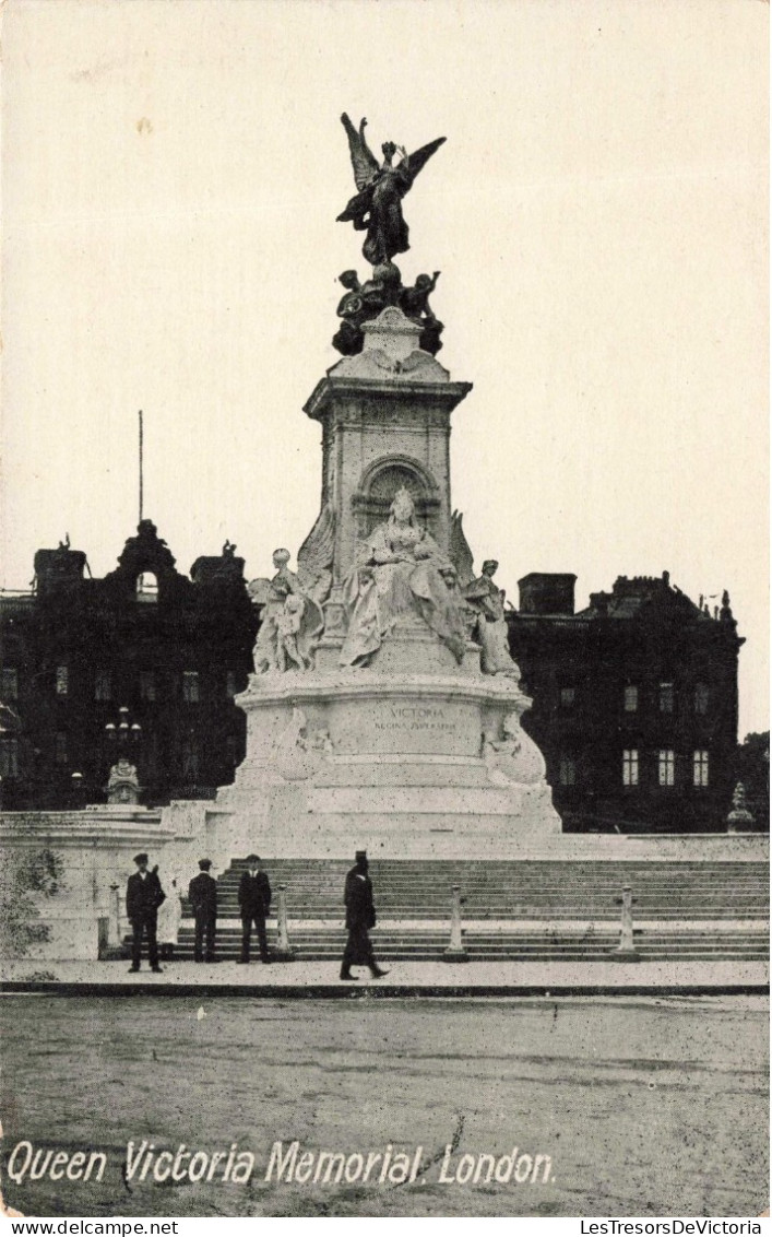 ANGLETERRE - London - Queen Victoria Memorial - Carte Postale Ancienne - Otros & Sin Clasificación