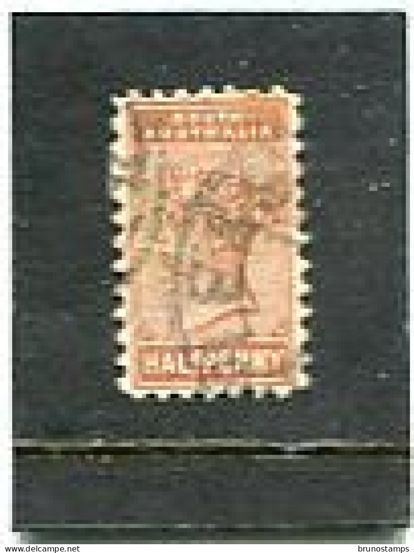 AUSTRALIA/SOUTH AUSTRALIA - 1890  1/2d   RED BROWN  PERF 11 1/2x12 1/2   FINE  USED  SG 187 - Usati