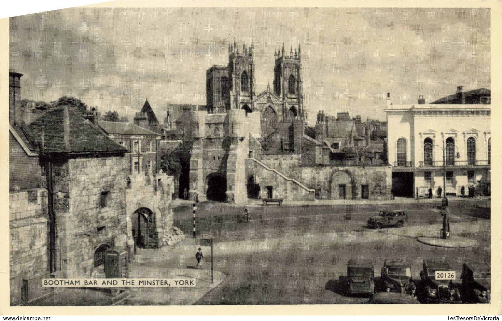 ANGLETERRE - York - Bootham Bar And The Minster - Carte Postale Ancienne - York