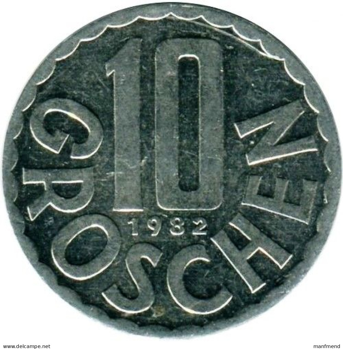 Austria - 1982 - KM 2878 - 10 Groschen - XF - Autriche