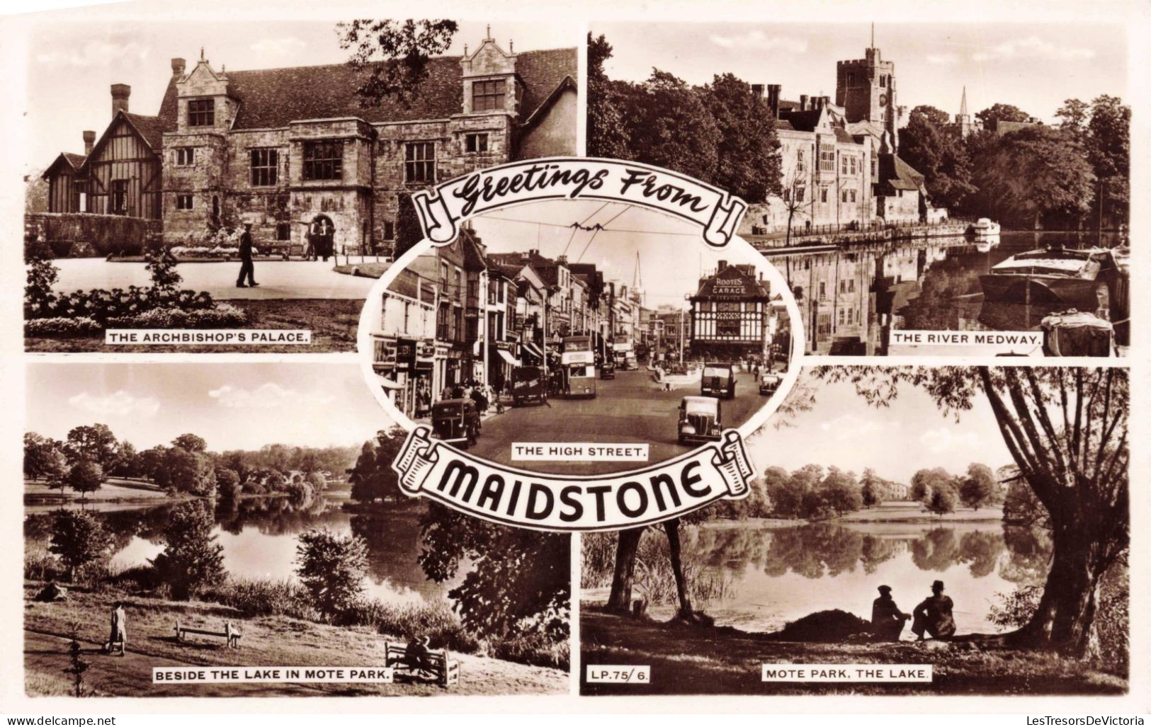 ANGLETERRE - Maidstone - Greetings From Maidstone - Carte Postale Ancienne - Otros & Sin Clasificación