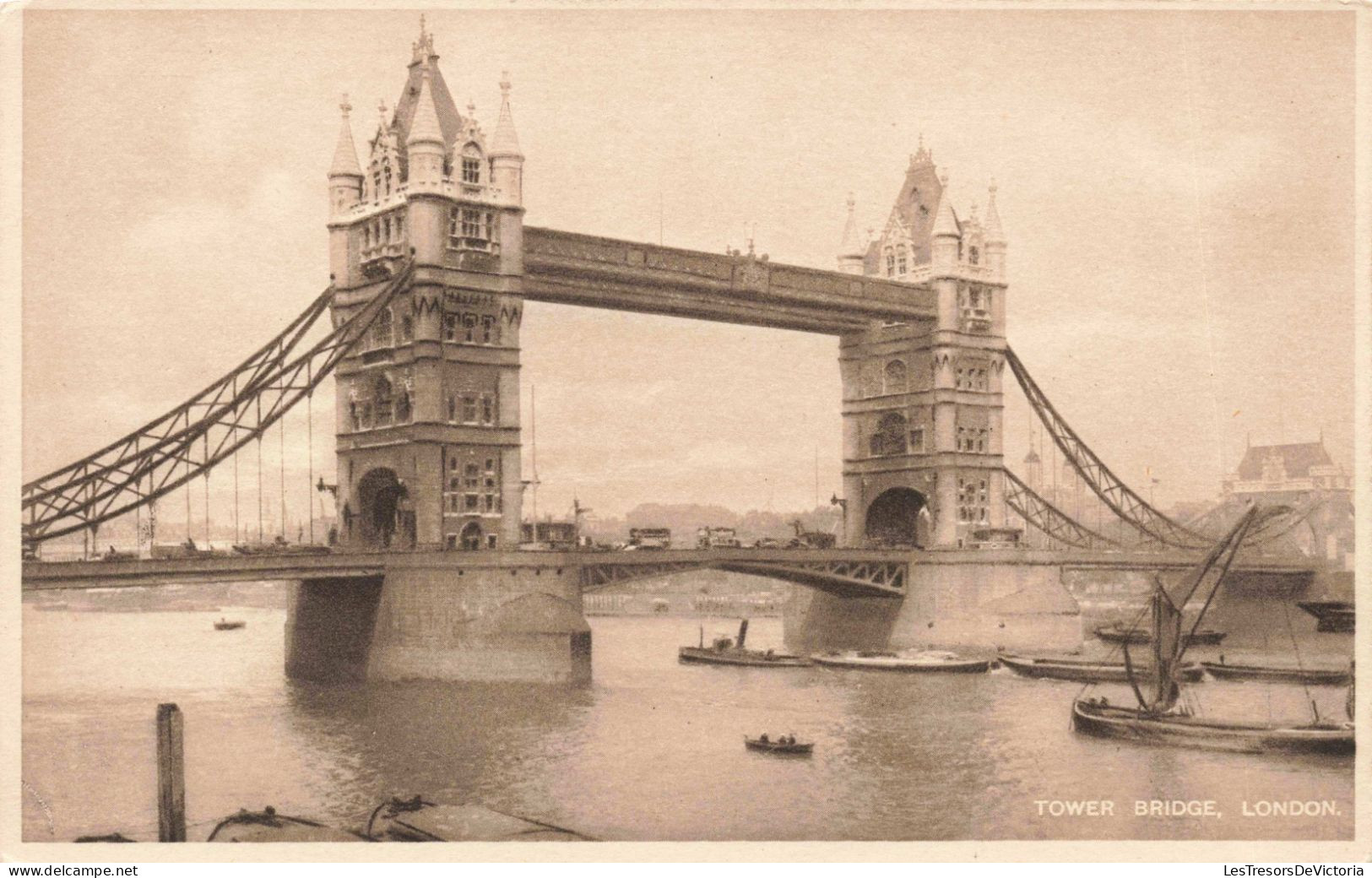 ANGLETERRE - London - Tower Bridge - Carte Postale Ancienne - Tower Of London