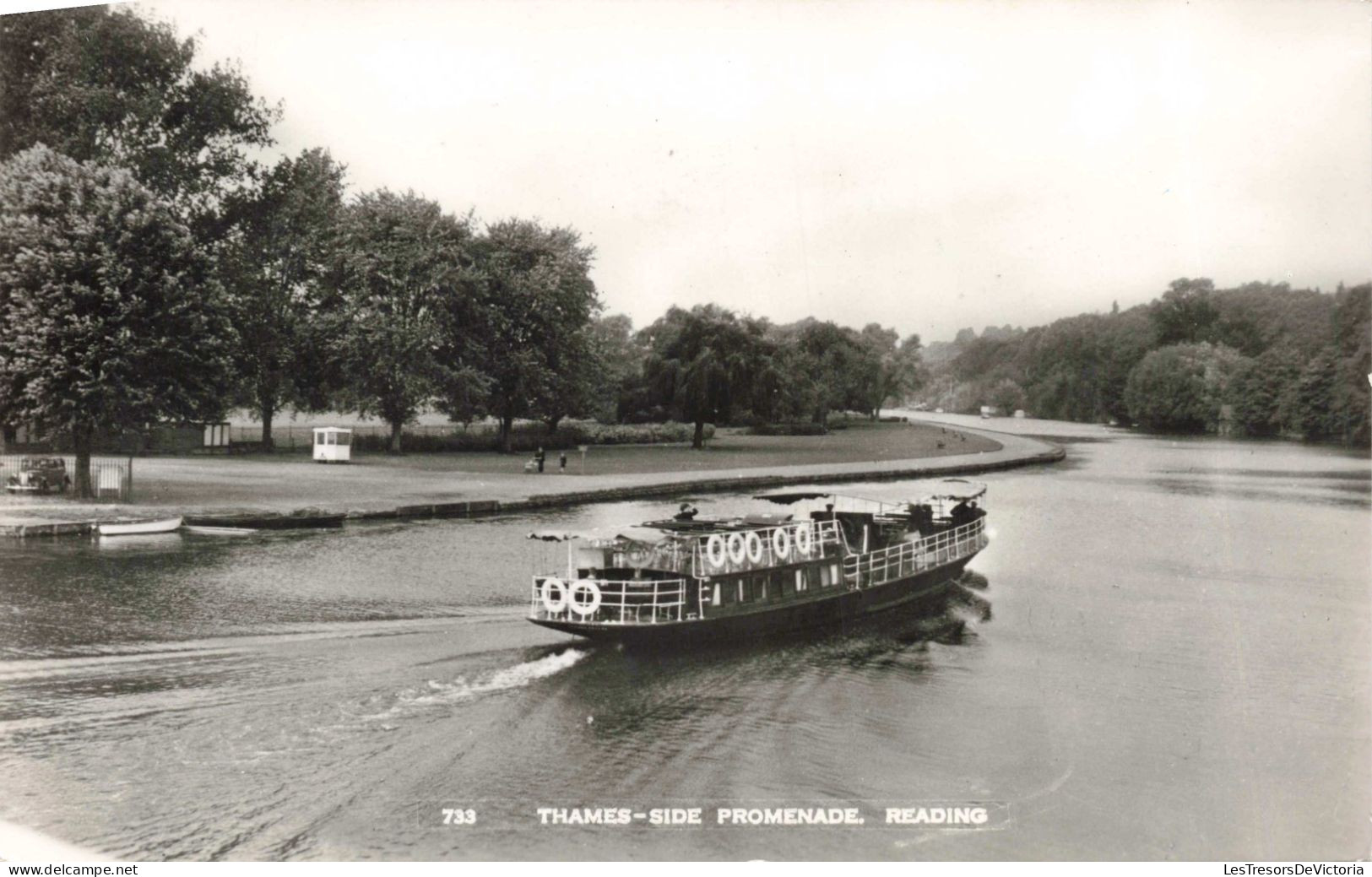 ANGLETERRE - Thames-side - Promenade - Reading - Carte Postale Ancienne - Otros & Sin Clasificación