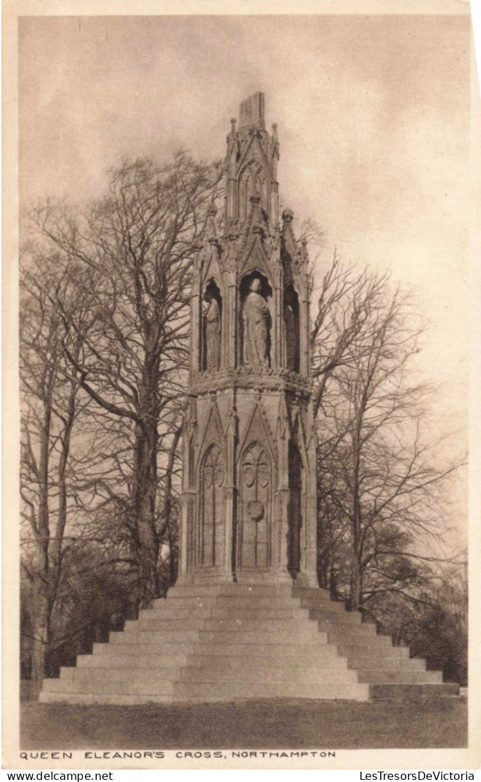 ANGLETERRE - Northampton - Queen Eleanor's Cross - Carte Postale Ancienne - Northamptonshire