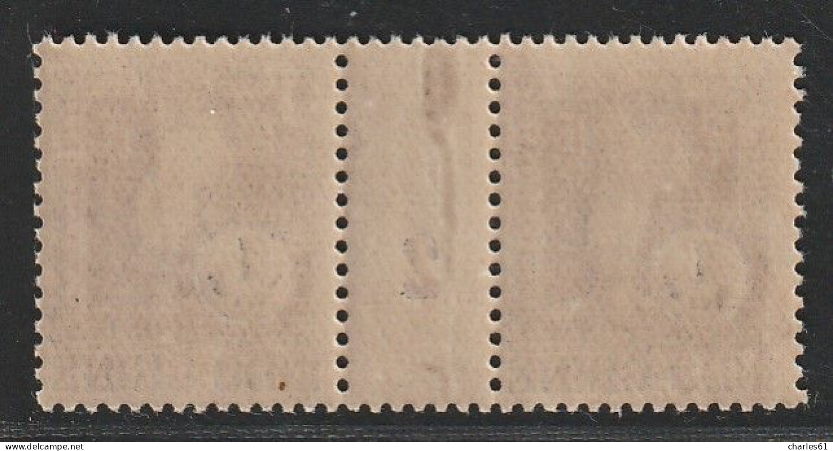 INDOCHINE - Timbres Taxe - MILLESIMES N°43 ** (1922) Dragon D'Angkor: 1pi Violet-brun - Strafport