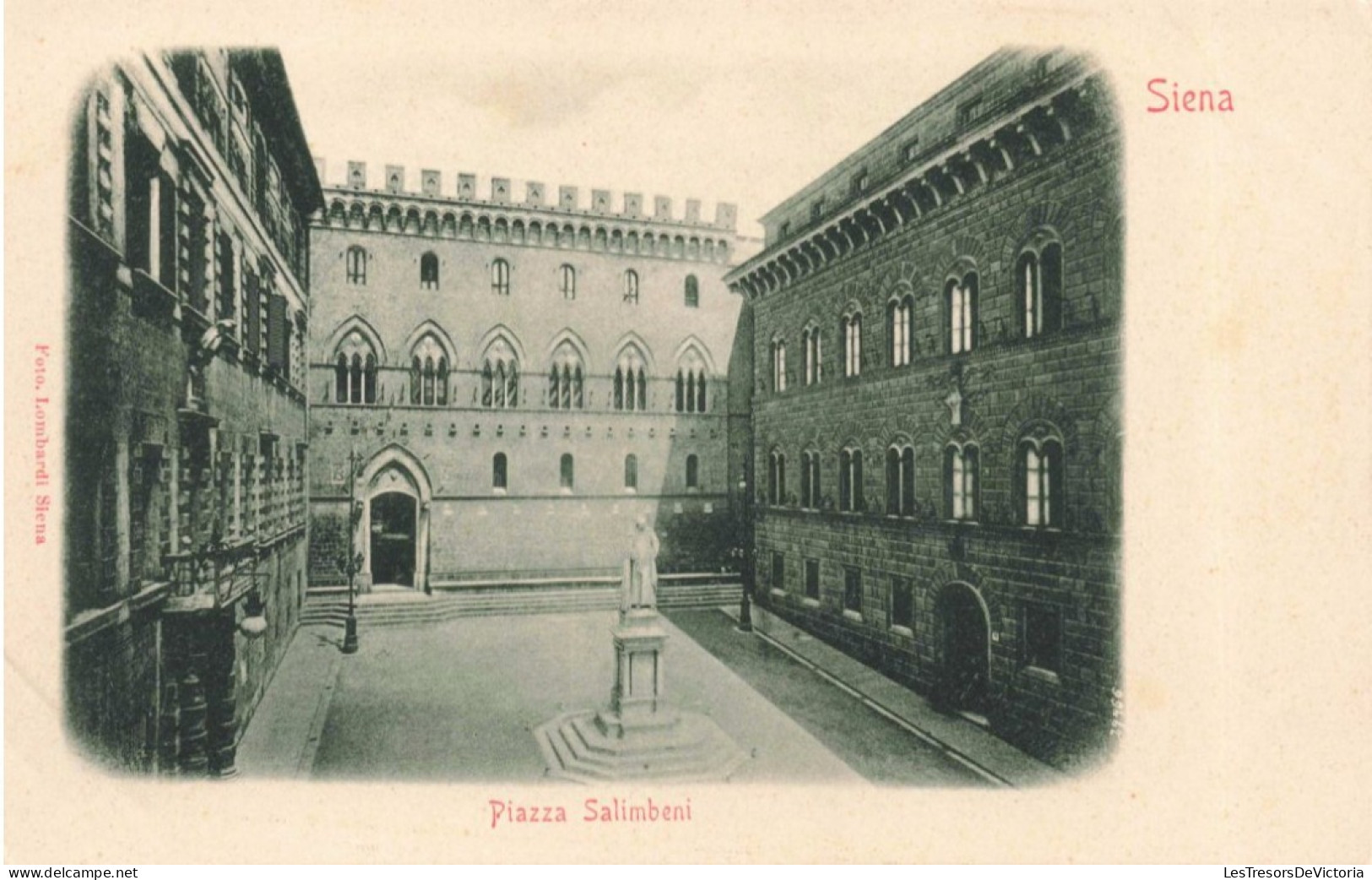 ITALIE - Siena - Piazza Salimbeni - Carte Postale Ancienne - Siena