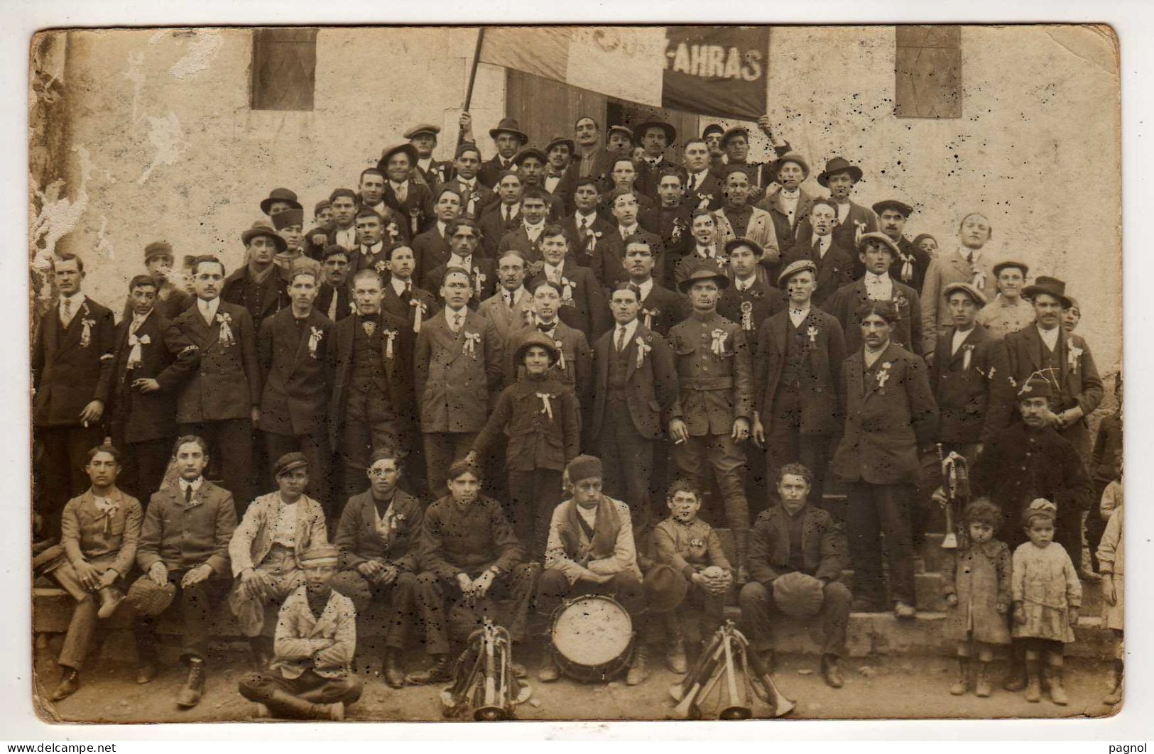 Algérie : Souk Ahras :carte Photo ( Conscrits  ?? ) - Souk Ahras