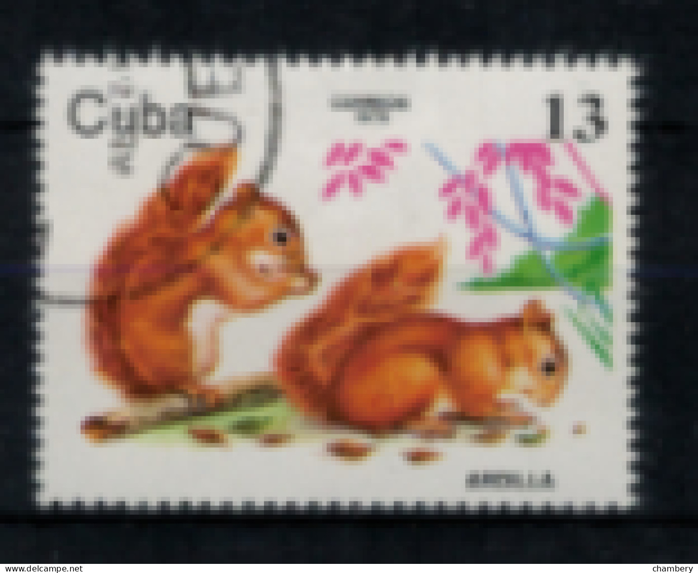 Cuba - "Animaux Du Parc Zoologique : Ecureuils" - Oblitéré N° 2161 De 1979 - Oblitérés