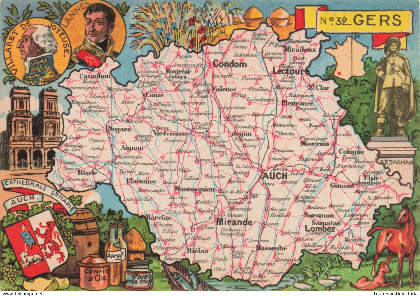 FRANCE - Départements - 32 - Gers - Carte Postale Ancienne - Autres & Non Classés