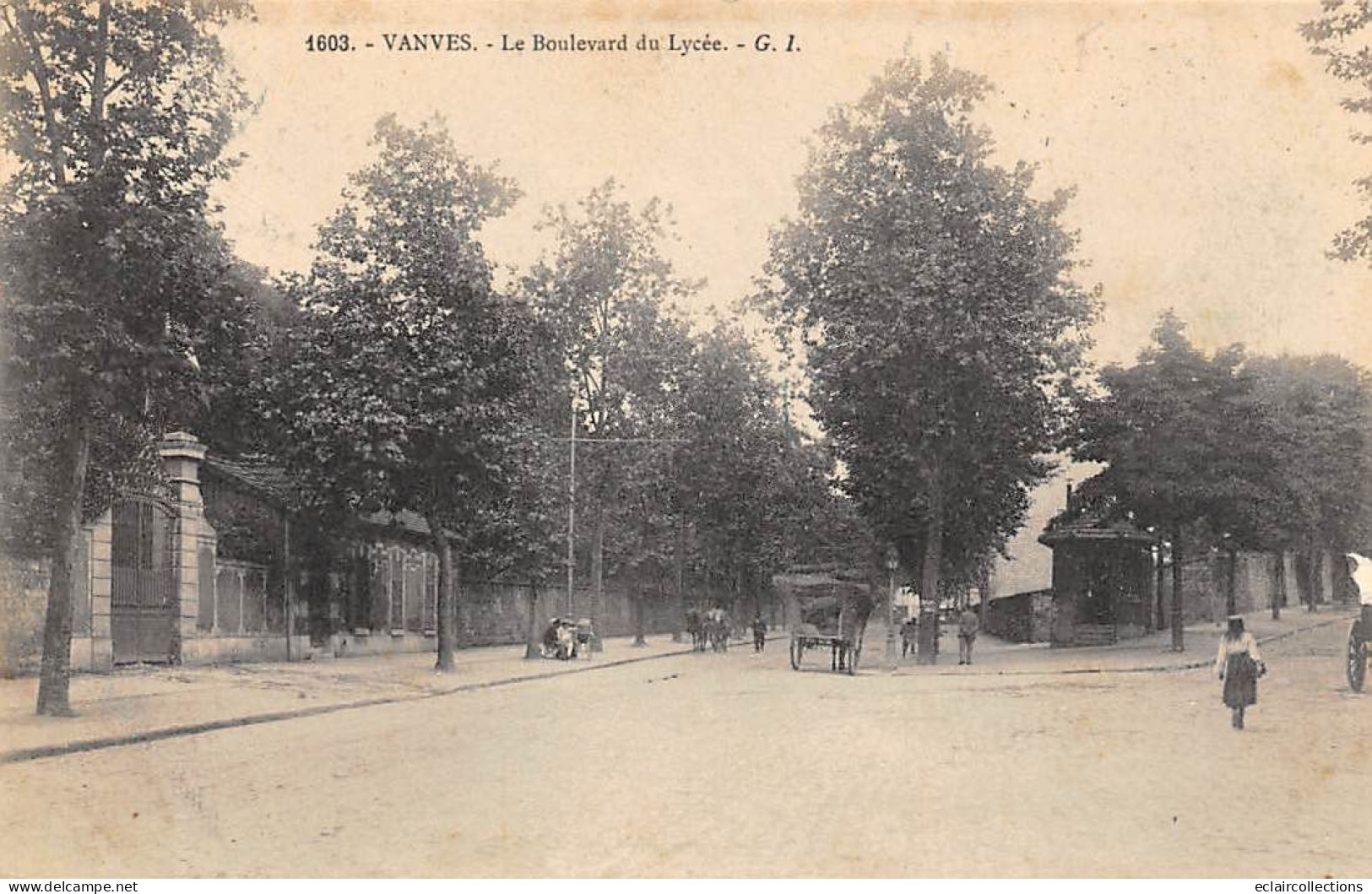 Vanves        92          Boulevard Du Lycée    N° 1603 (voir Scan) - Vanves