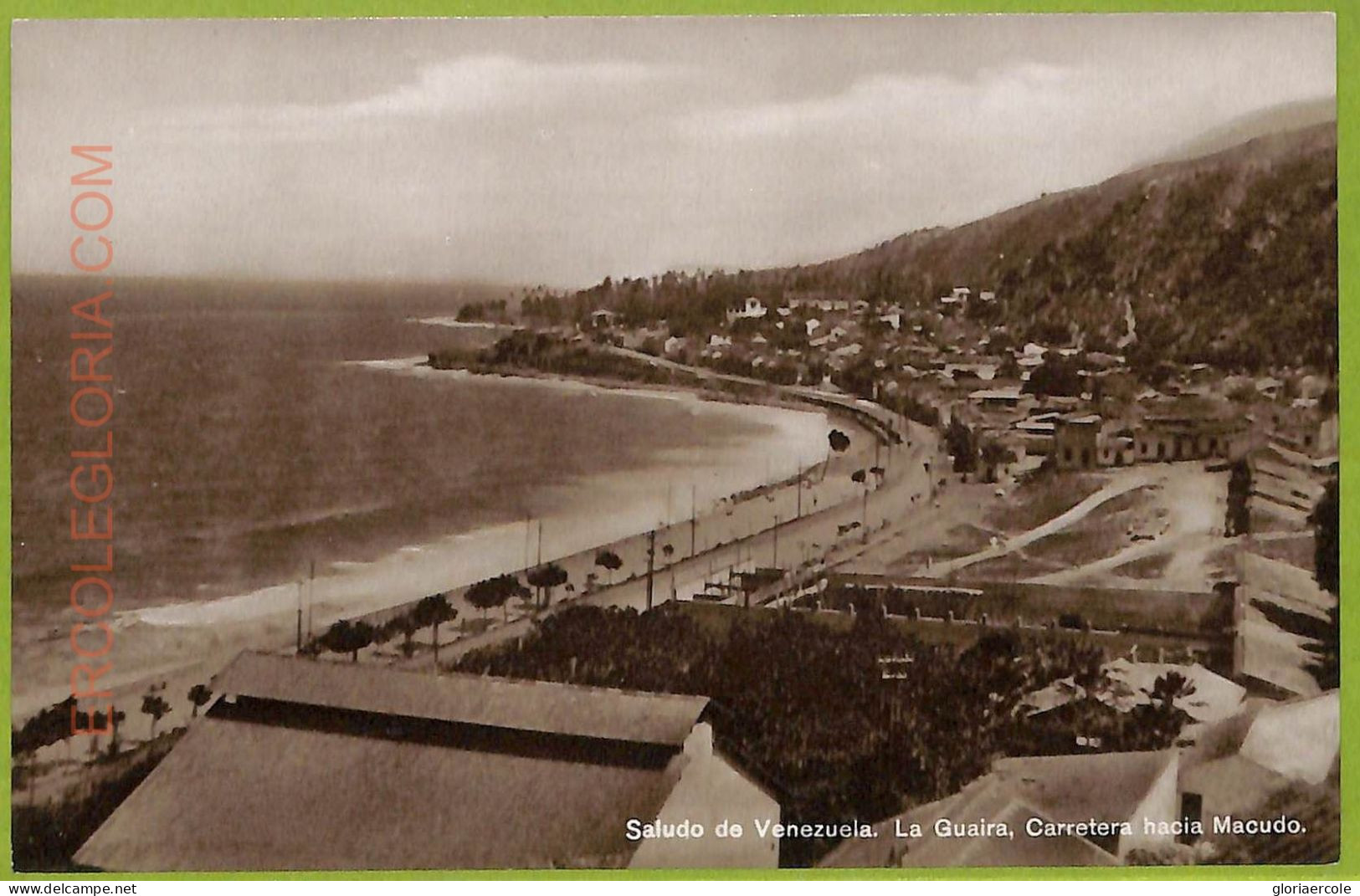 Af3003 -  VENEZUELA - VINTAGE POSTCARD - La Guaira - Venezuela