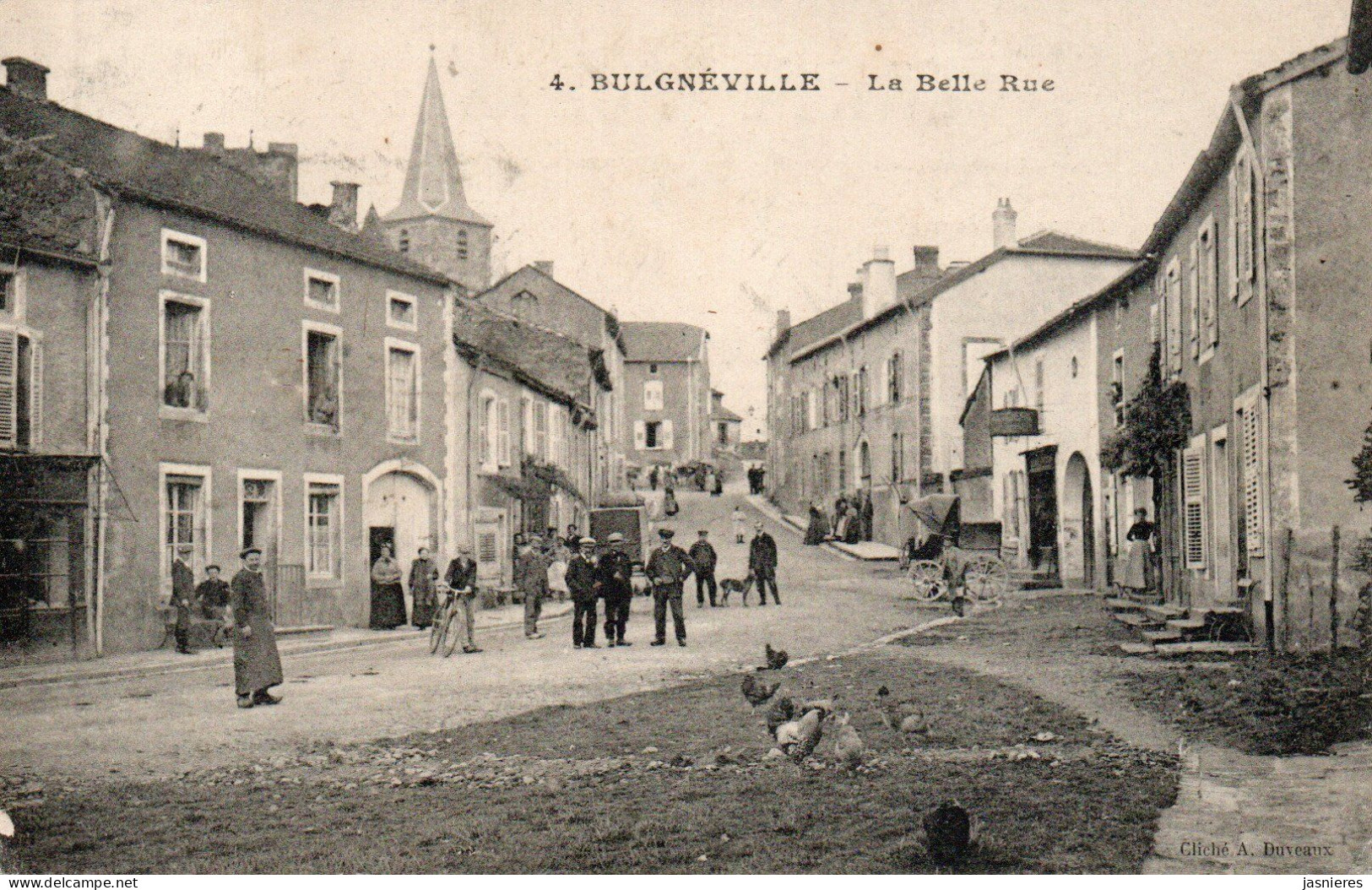 CPA  BULGNEVILLE - La Belle-Rue - Vers 1910 - Bulgneville