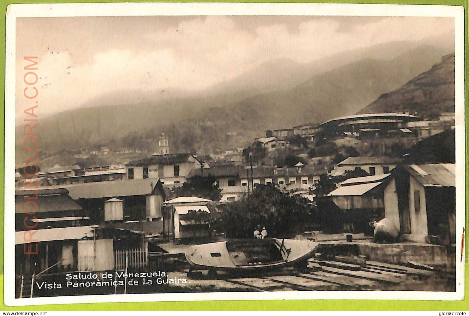 Af2994 -  VENEZUELA - VINTAGE POSTCARD - La Guaira - Venezuela