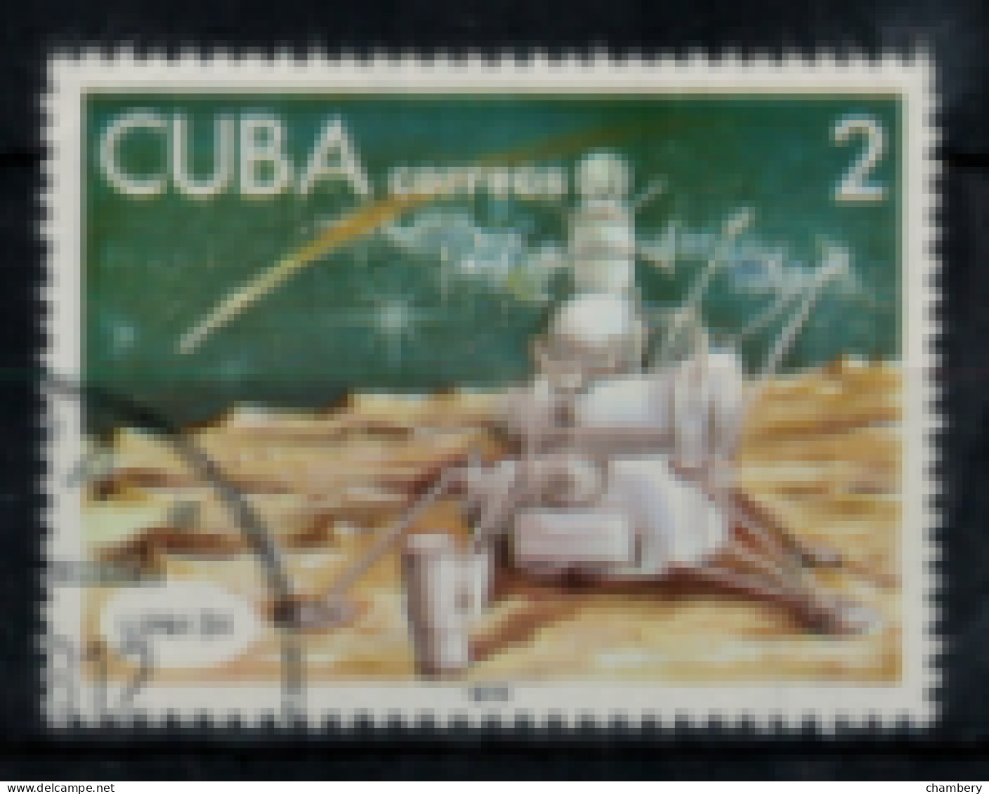 Cuba - "Journée De L'aéronautique : Luna 24" - Oblitéré N° 2050 De 1978 - Used Stamps