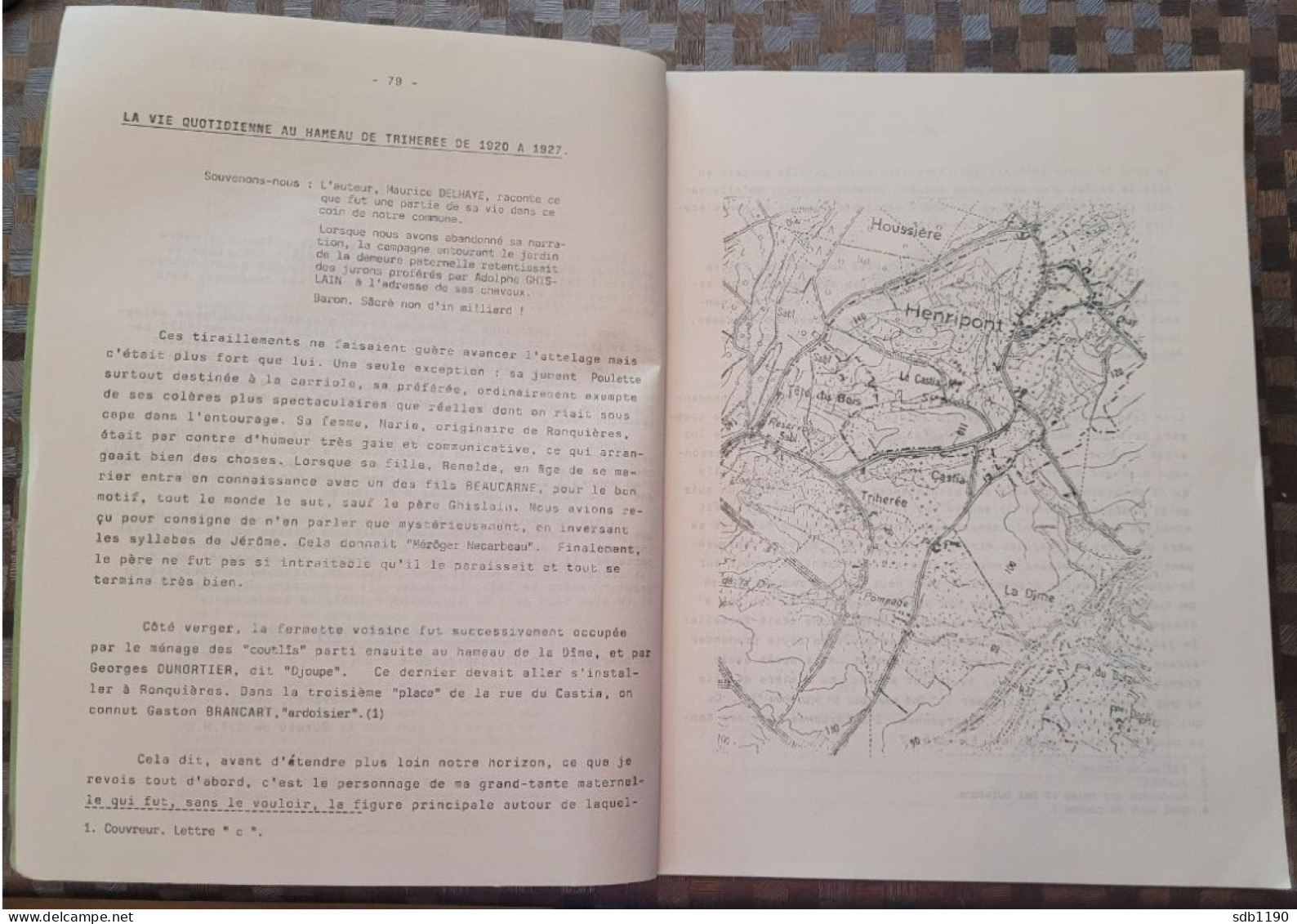 Le Val Vert - Bulletin Trimestriel Du Cercle D'information Et D'histoire Locale Des Ecaussines Et Henripont 4è Trim 1987 - Ecaussinnes