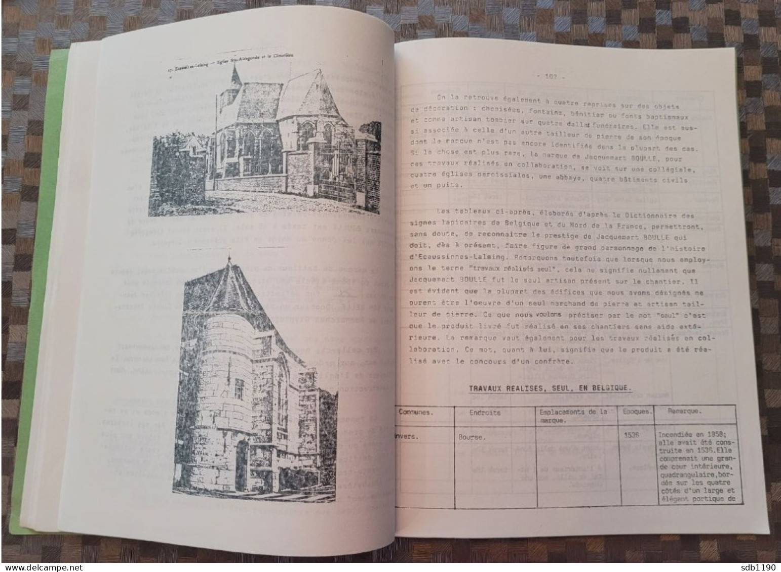 Le Val Vert - Bulletin trimestriel du Cercle d'information et d'histoire locale des Ecaussines et Henripont 4è trim 1987