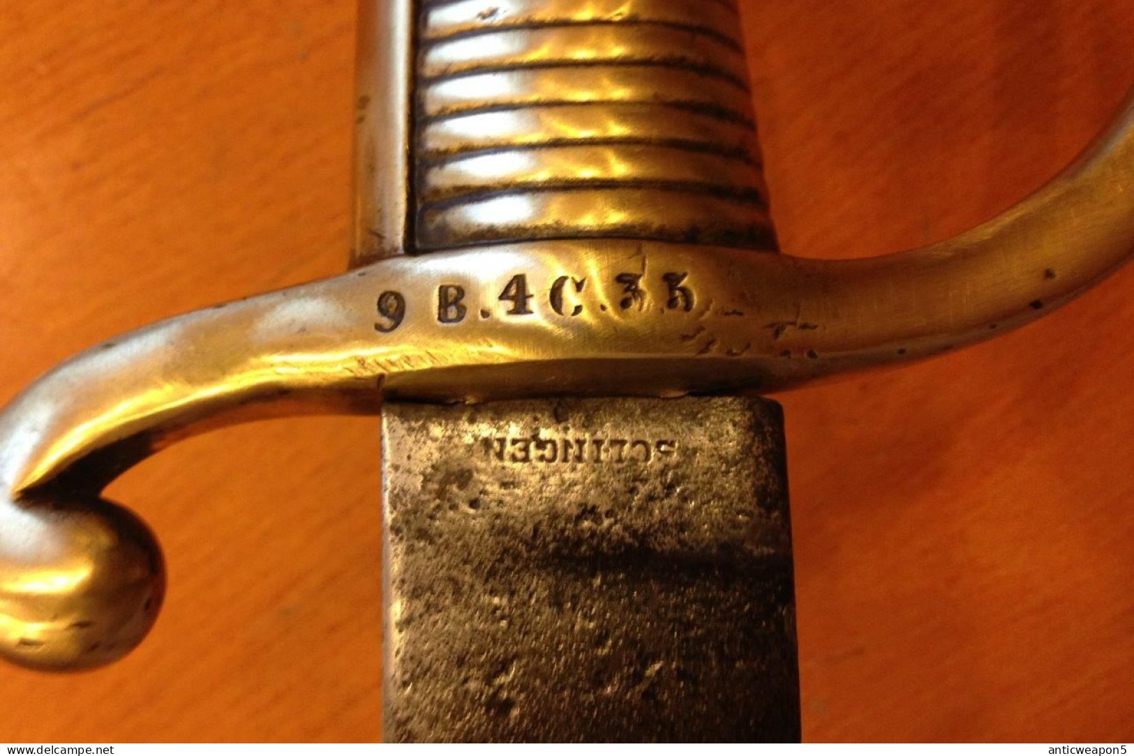 Sabre breget, Germany. About 1860. (C99)