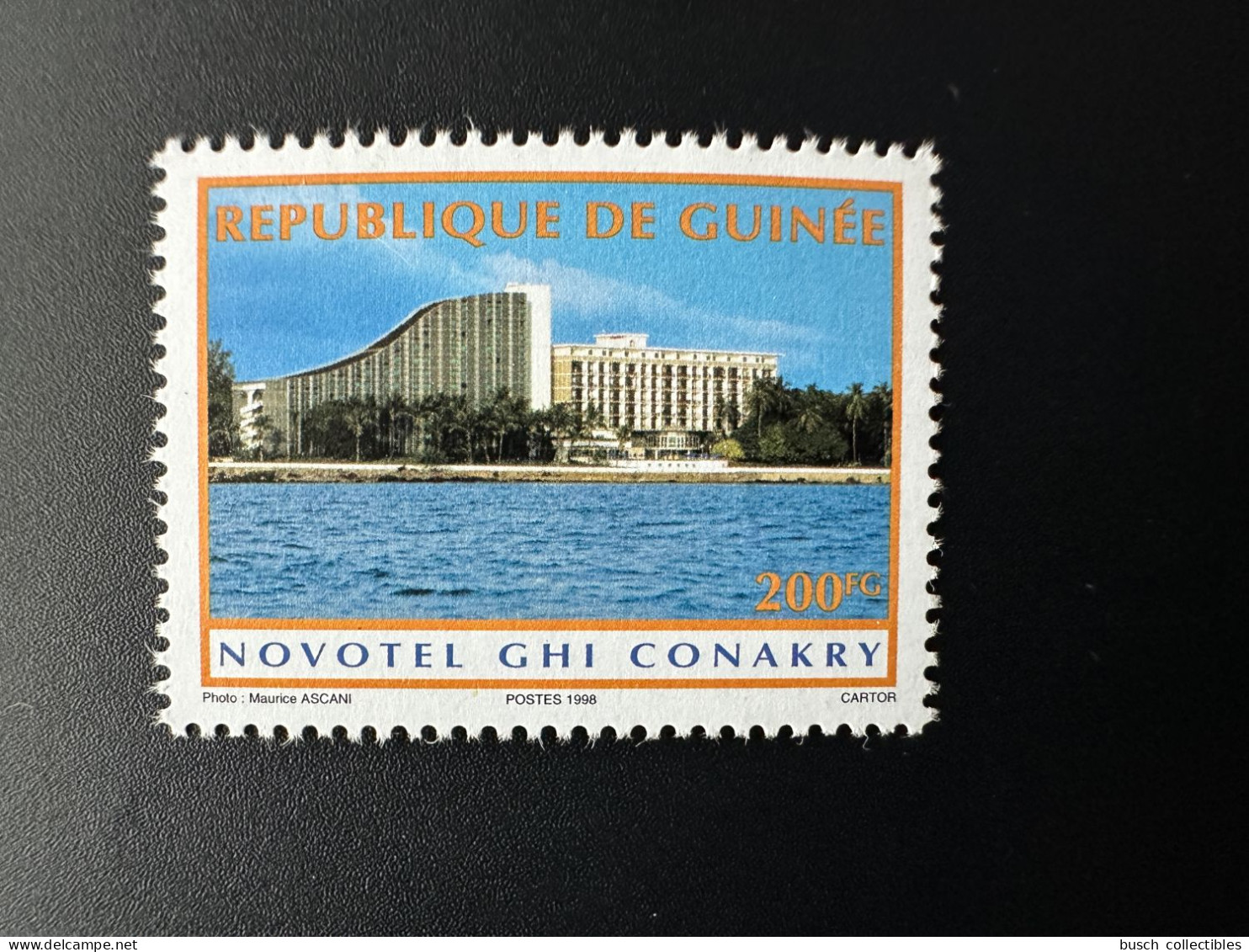 Guinée Guinea 1998 Mi. 2111 Hotel Novotel Ghi Conakry RARE ! - Guinée (1958-...)