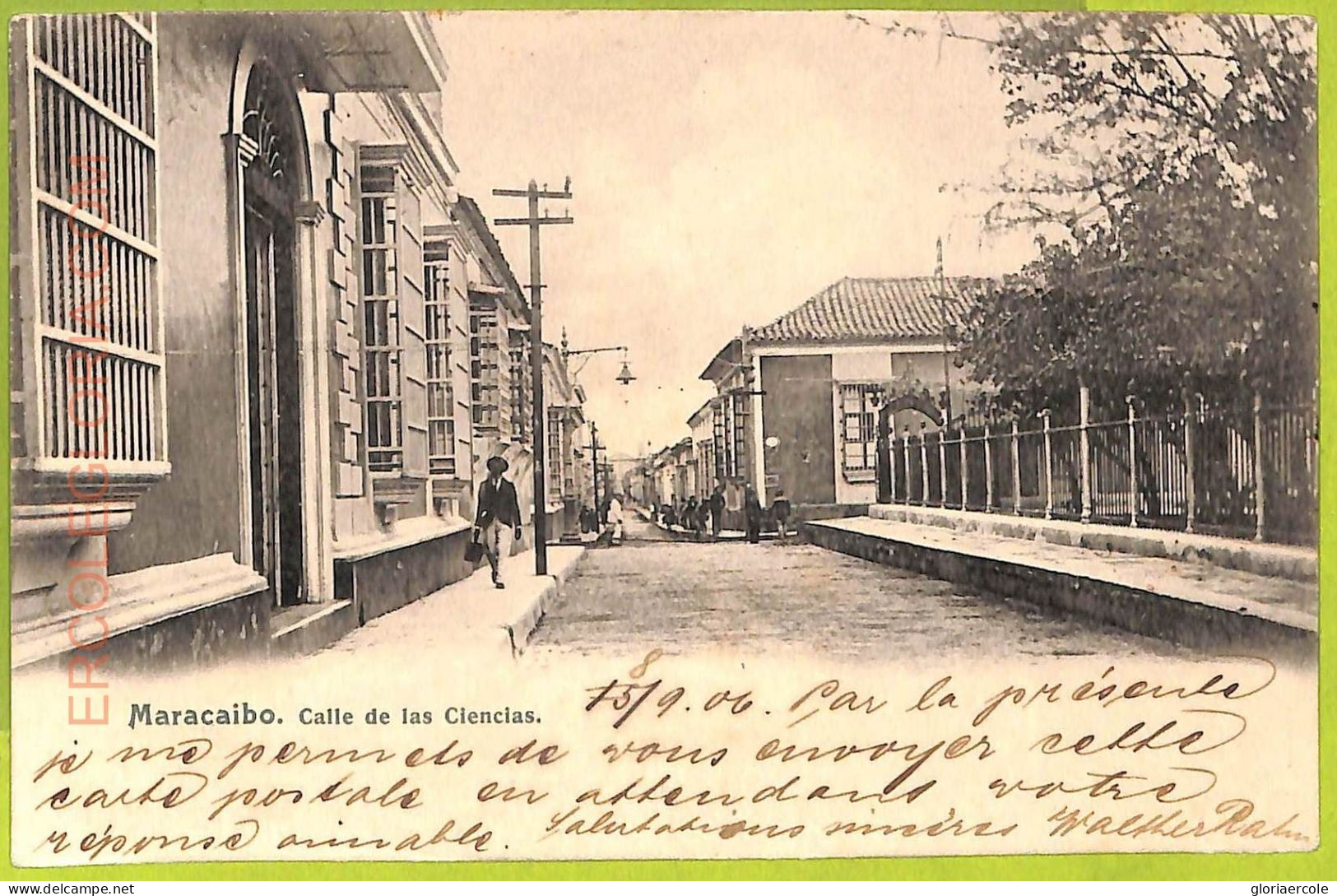 Af2986 - VENEZUELA - VINTAGE POSTCARD - Maracaibo - 1906 - Venezuela