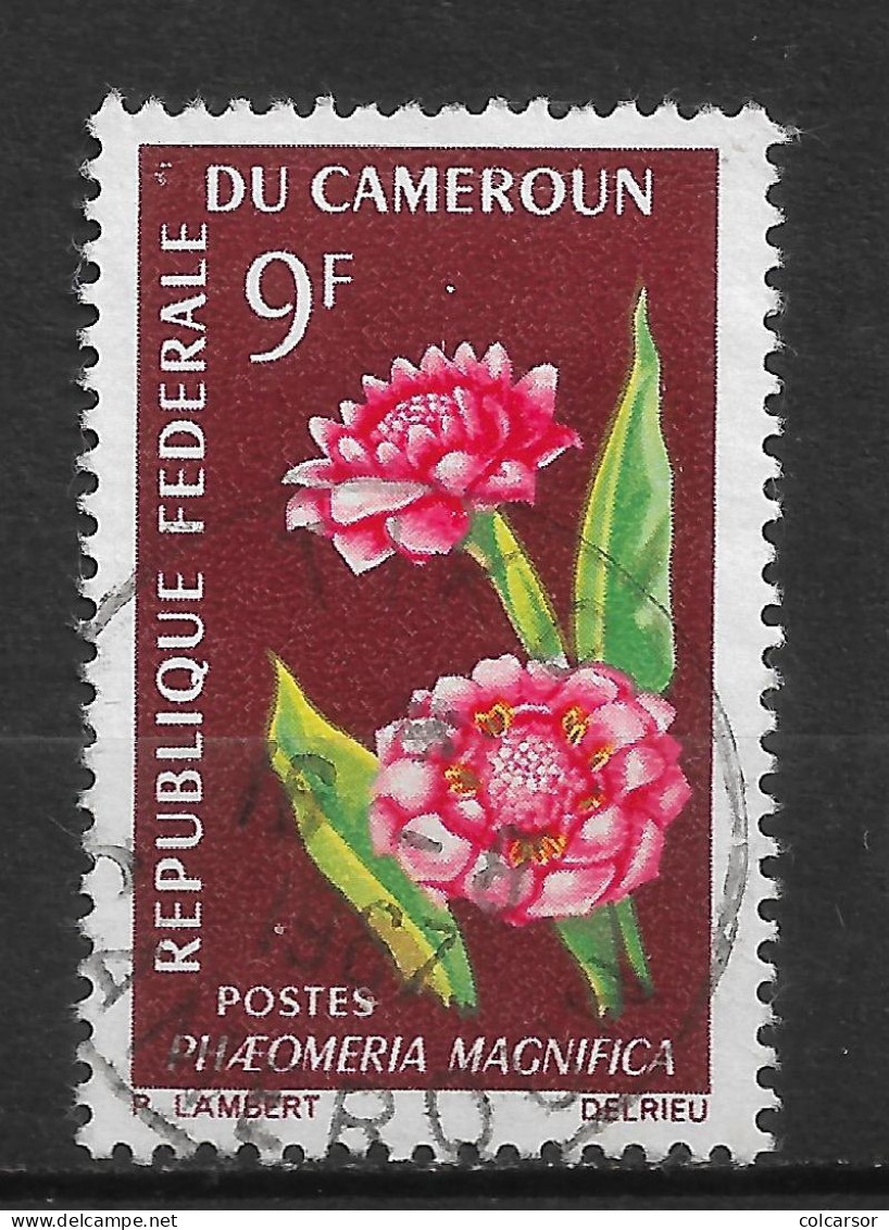CAMEROUN N°422  " Fleurs '' - Usados