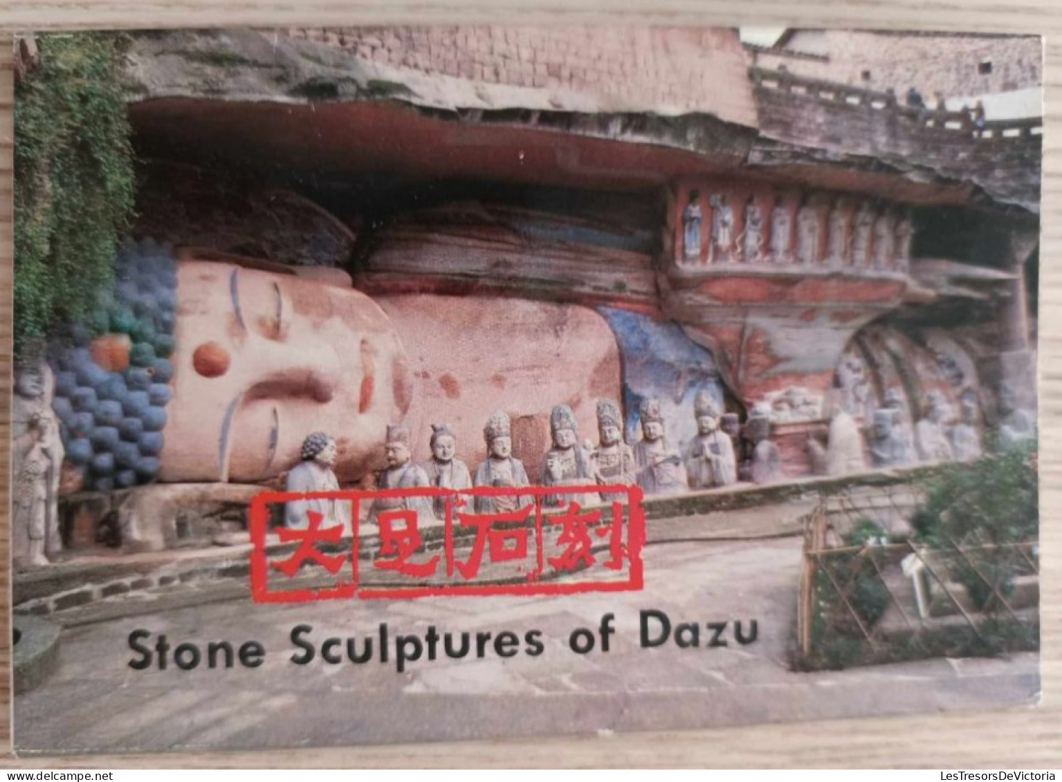 Cartes Postales Anciennes - Carnet De Cartes Complet - Stone Sculptures Of Dazu - Chine