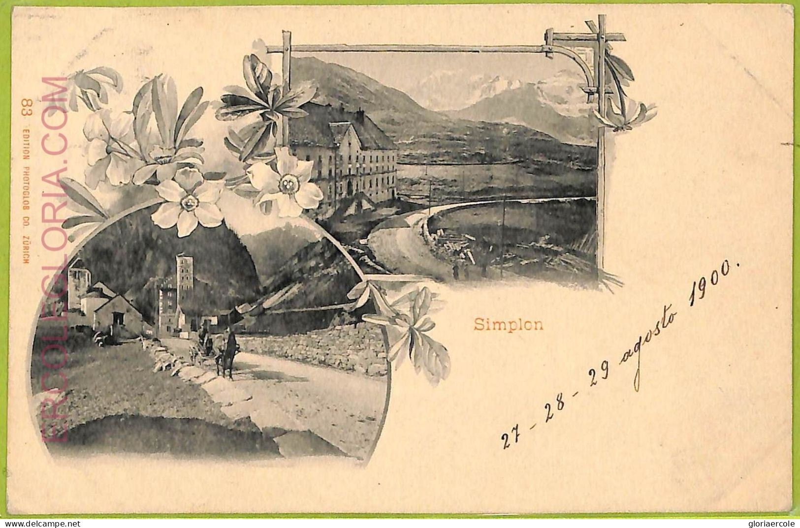 Ad5100 - SWITZERLAND Schweitz - Ansichtskarten VINTAGE POSTCARD - Simplon - Simplon