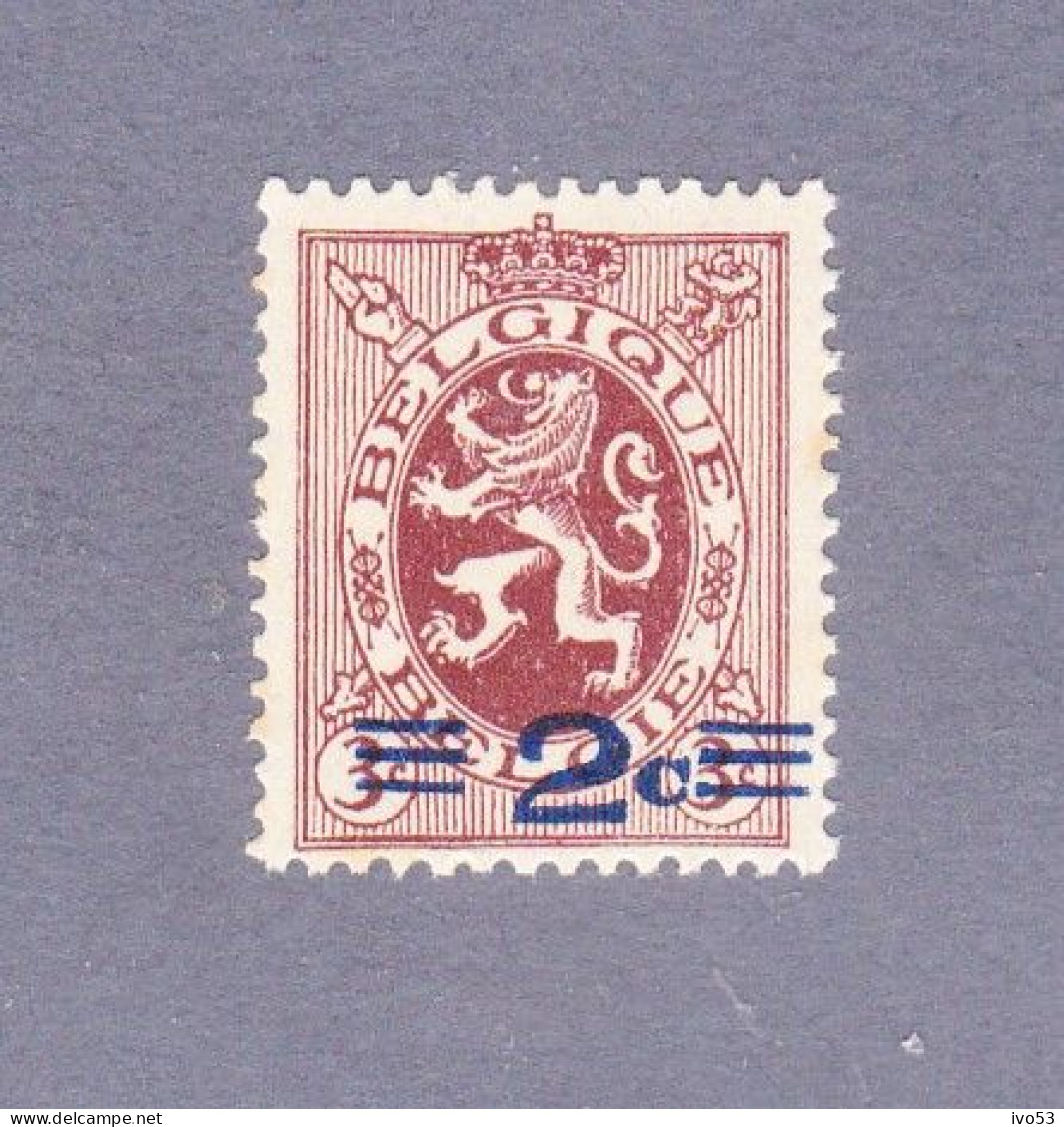 1931 Nr 315** Zonder Scharnier:Roest.Heraldieke Leeuw Van 1929. - 1929-1937 Heraldic Lion