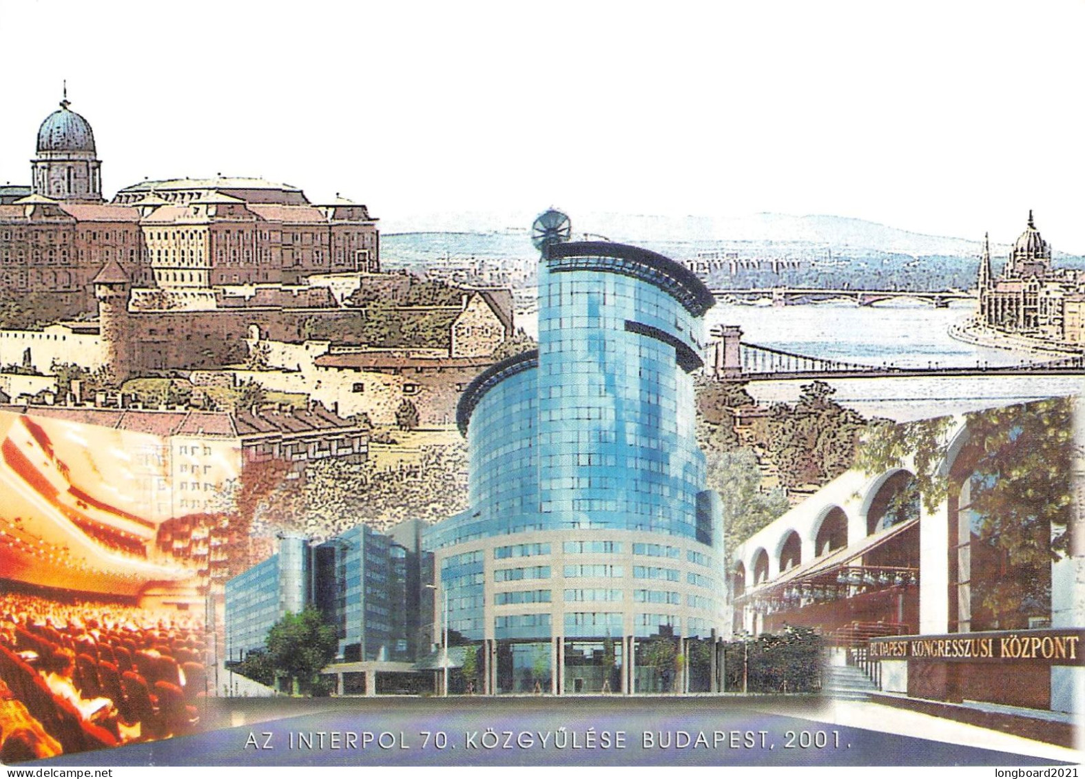 HUNGARY - POSTCARD 28 Ft 2001 INTERPOL / 4589 - Entiers Postaux