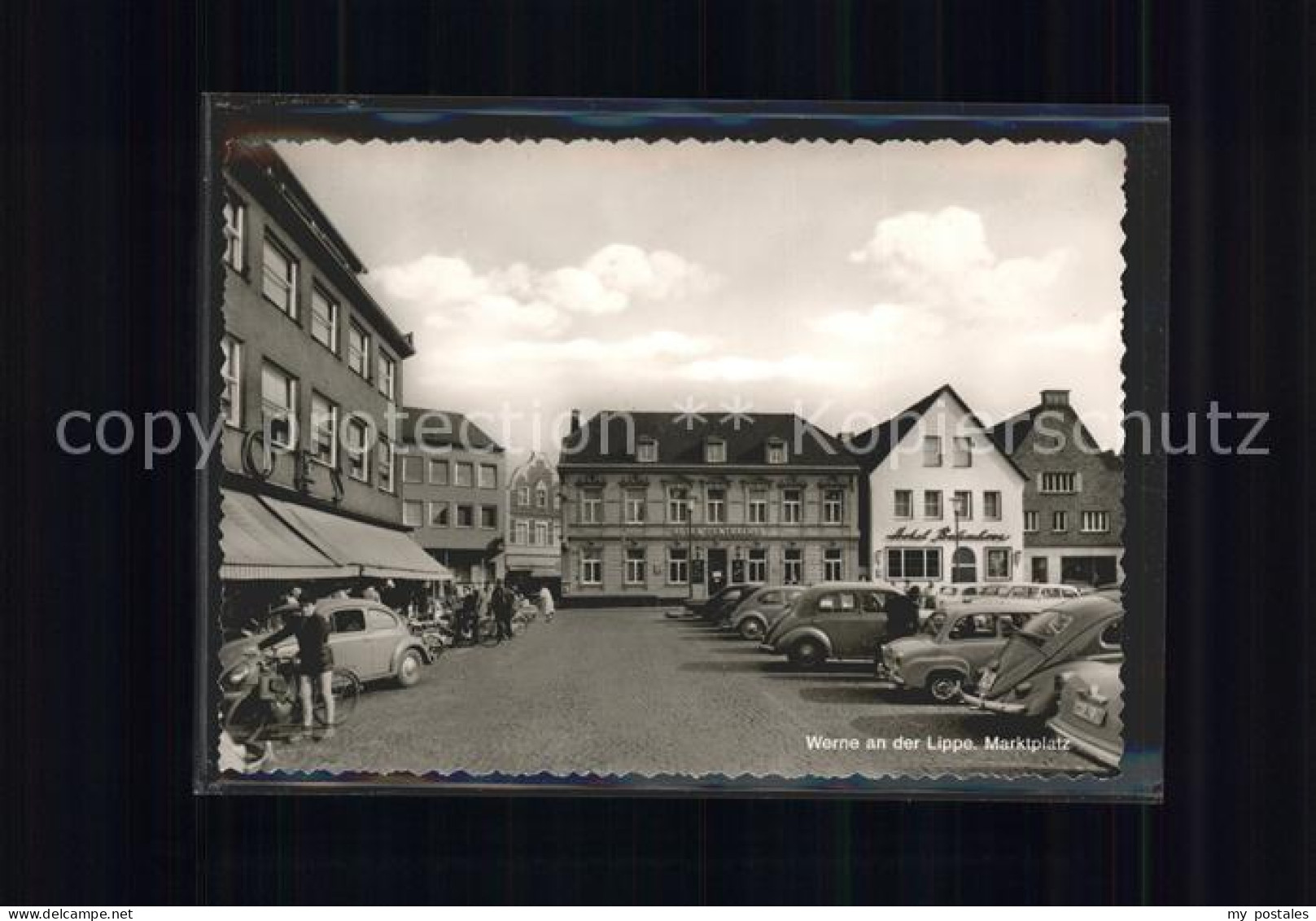 41546241 Werne Unna Marktplatz Autos Werne Unna - Werne