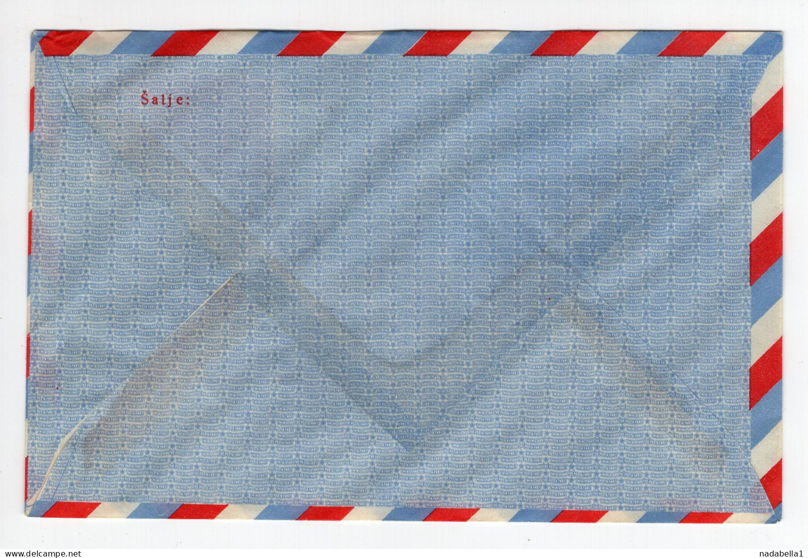 1949. YUGOSLAVIA,MACEDONIA,SKOPJE - BELGRADE TPO 1,AIRMAIL COVER TO BELGIUM - Airmail