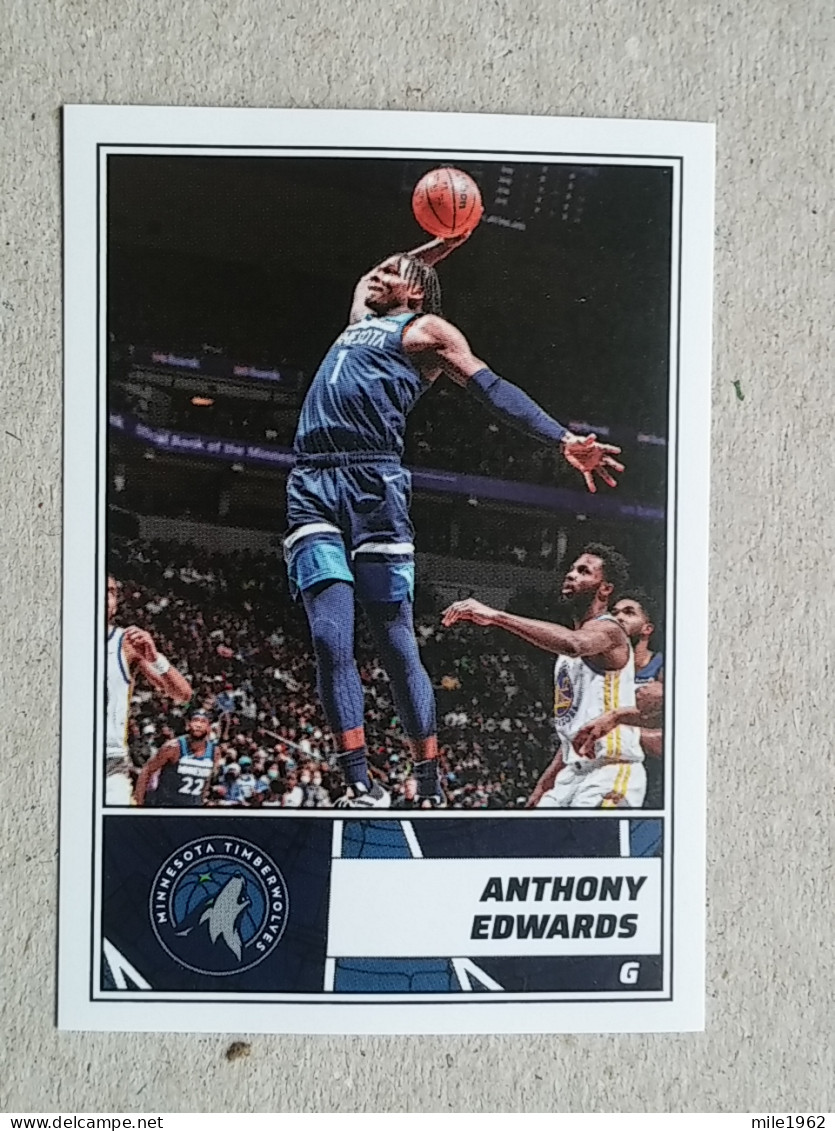 ST 53 - NBA Basketball 2022-23, Sticker, Autocollant, PANINI, No 386 Anthony Edwards Minnesota Timberwolves - 2000-Now